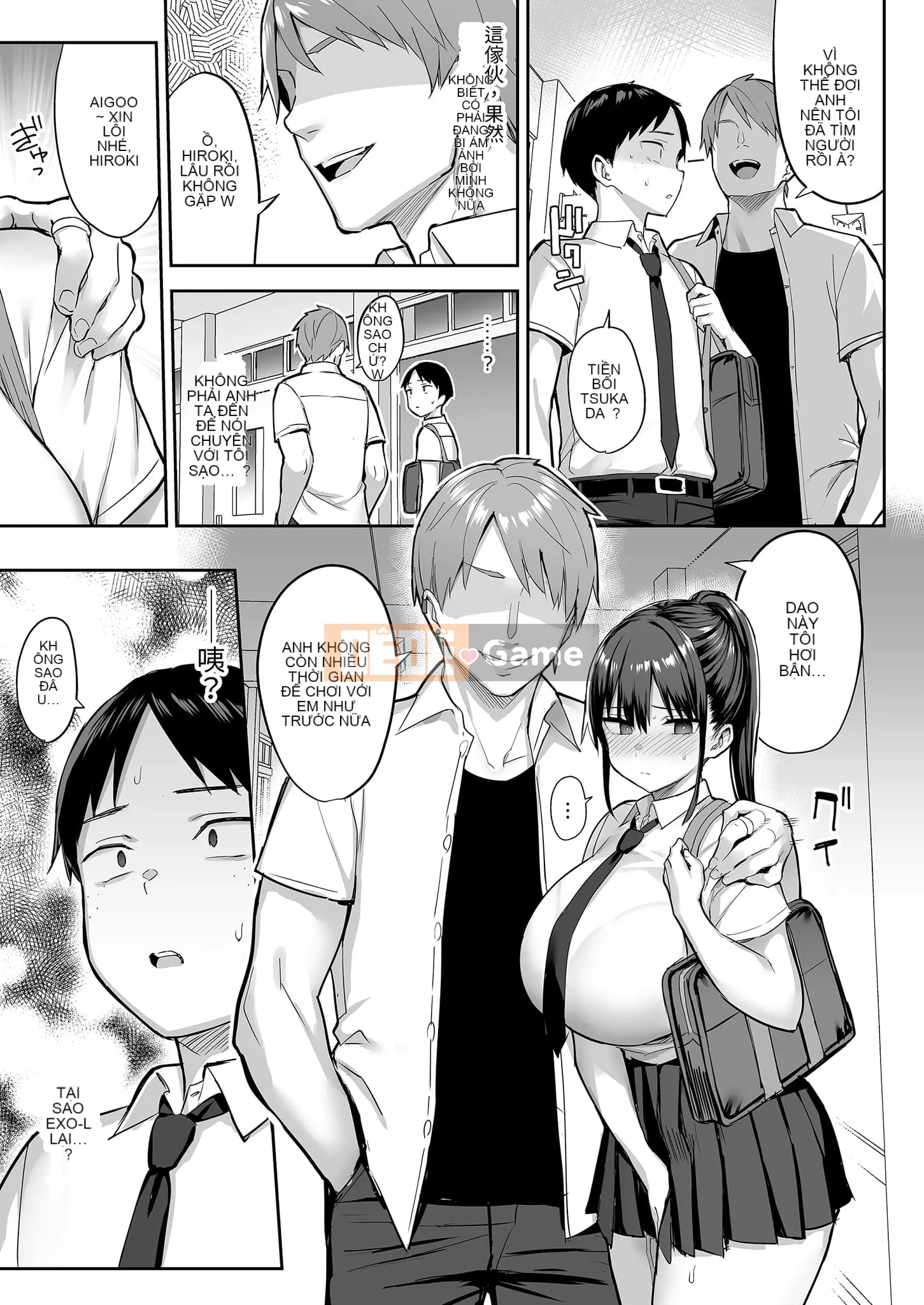 Bảy ngày người bạn thuở nhỏ ngực bự mà tôi yêu quý bấy lâu nay bị bọn côn đồ chơi đùa