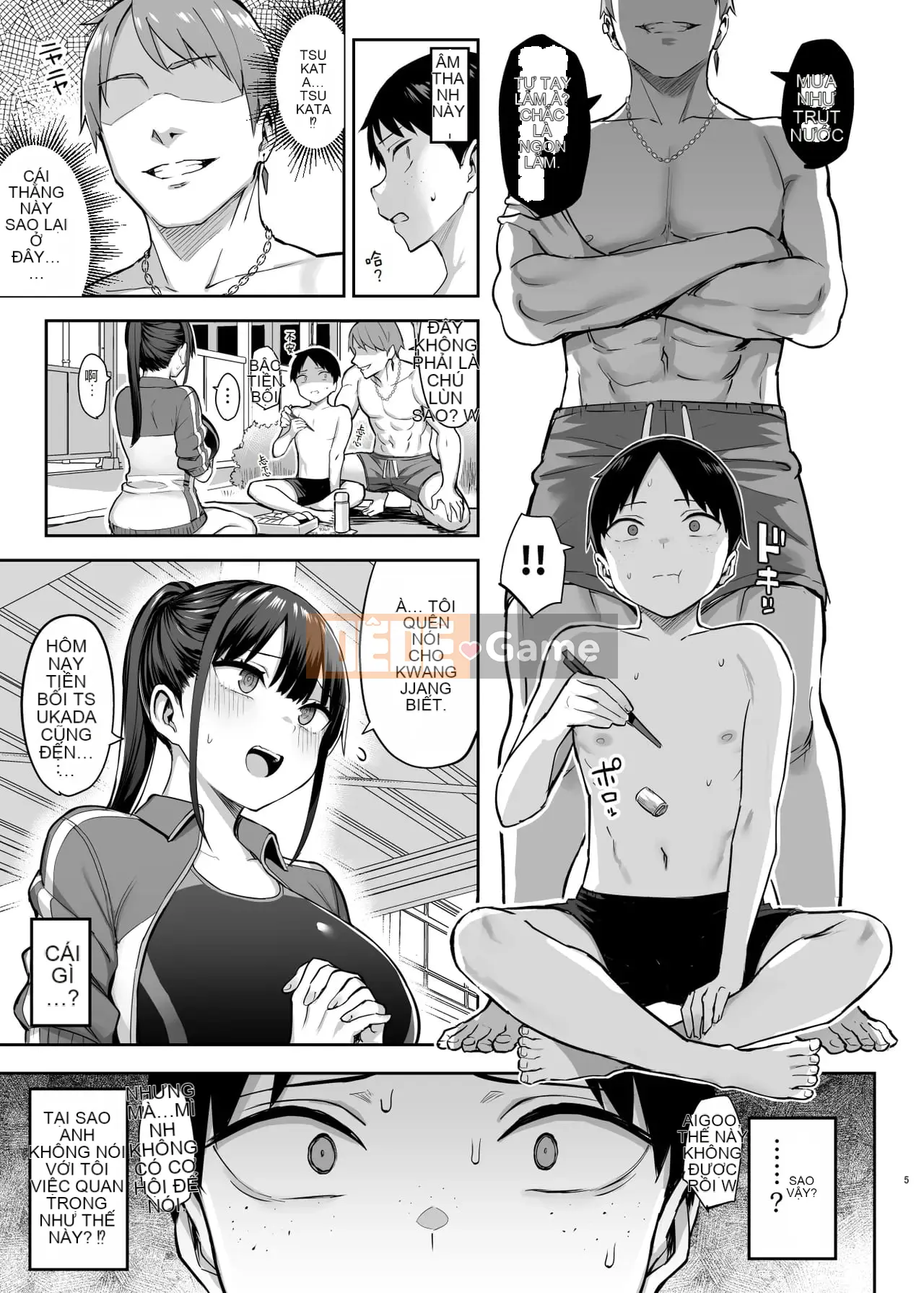 Bảy ngày người bạn thuở nhỏ ngực bự mà tôi yêu quý bấy lâu nay bị bọn côn đồ chơi đùa