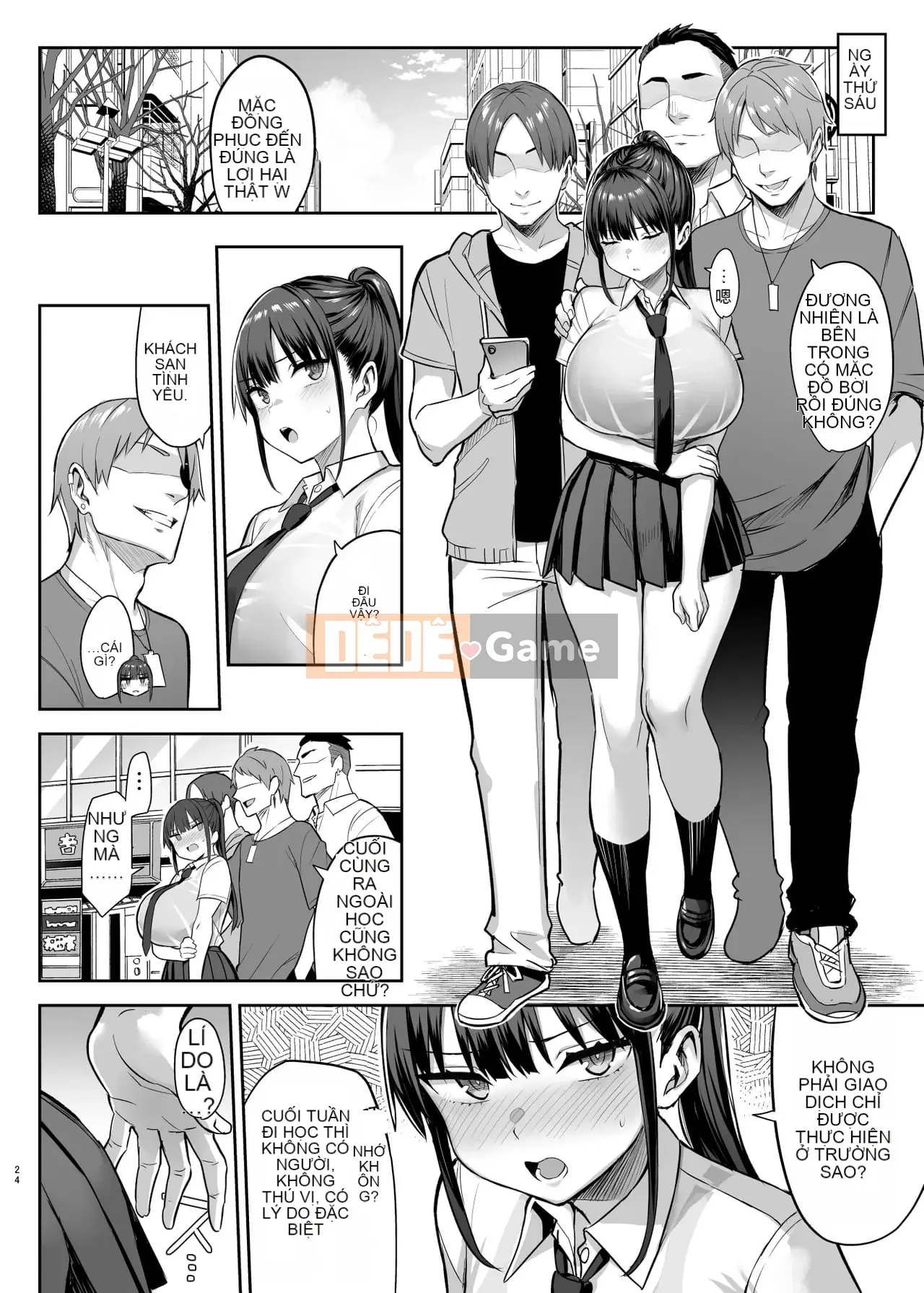 Bảy ngày người bạn thuở nhỏ ngực bự mà tôi yêu quý bấy lâu nay bị bọn côn đồ chơi đùa