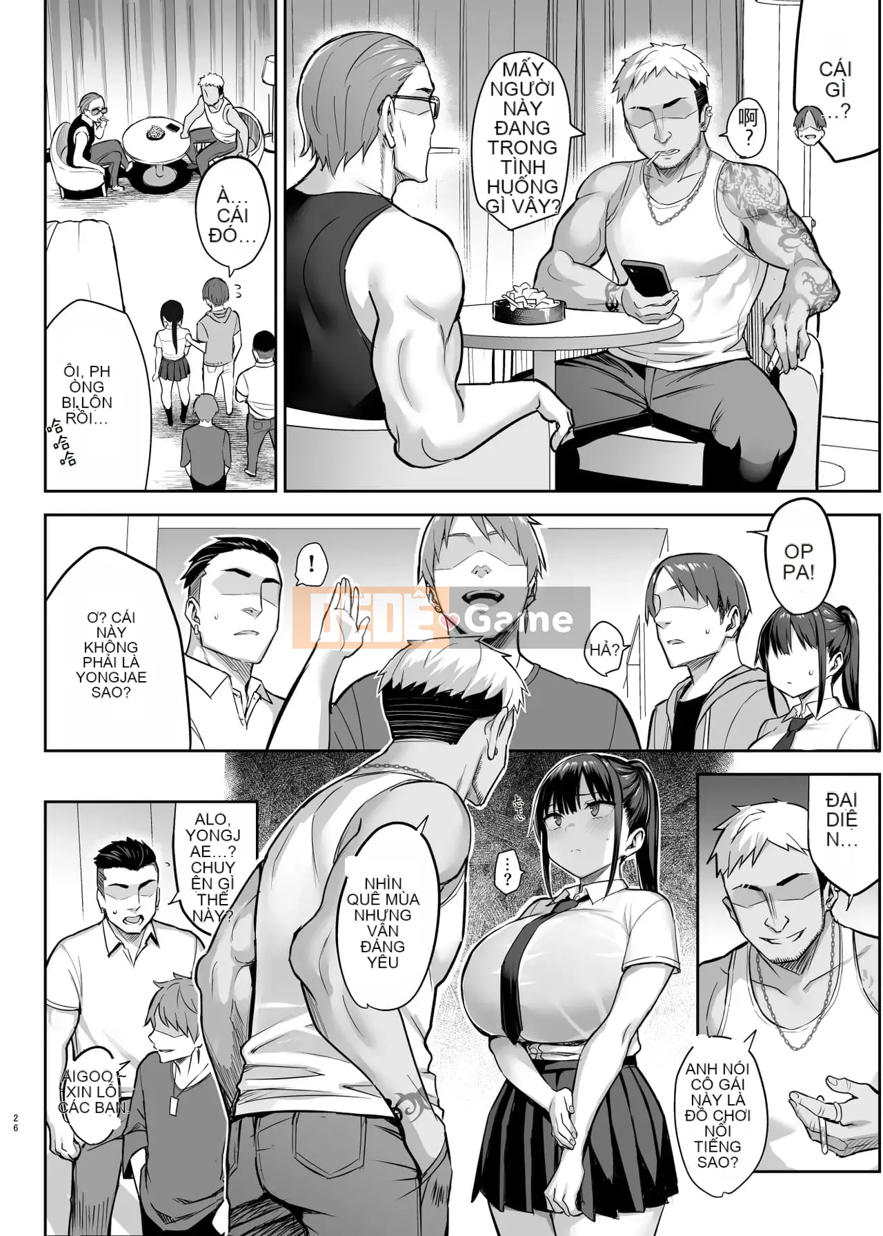 Bảy ngày người bạn thuở nhỏ ngực bự mà tôi yêu quý bấy lâu nay bị bọn côn đồ chơi đùa