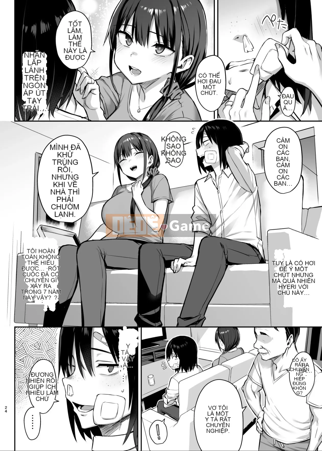 Bảy ngày người bạn thuở nhỏ ngực bự mà tôi yêu quý bấy lâu nay bị bọn côn đồ chơi đùa