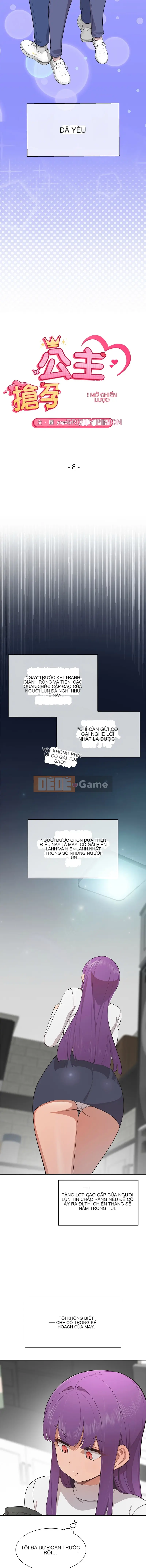 Trận chiến mang thai công chúa Chương 8-9