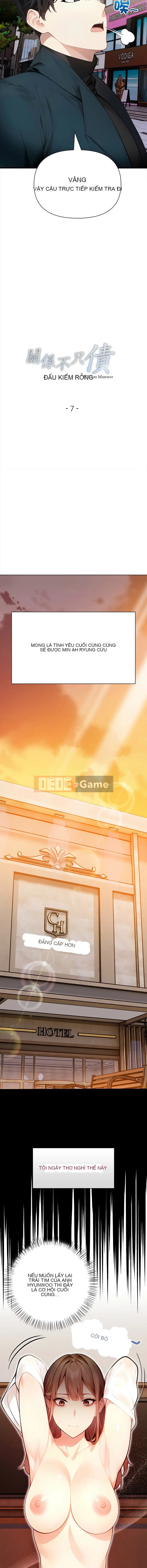 Mối quan hệ không chỉ là nợ nần Chương 7-8