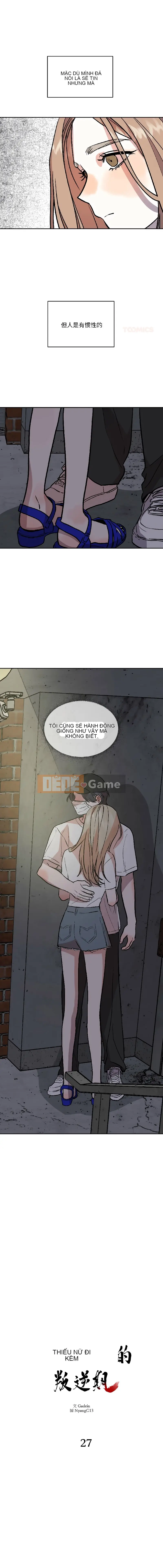 Thời kỳ nổi loạn của cô gái ở phụ kiện Chương 27-28