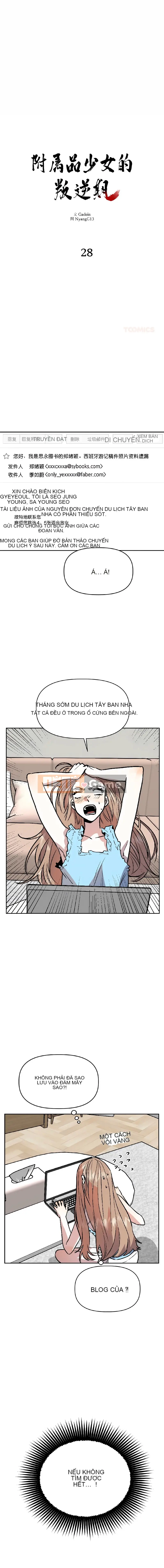 Thời kỳ nổi loạn của cô gái ở phụ kiện Chương 27-28