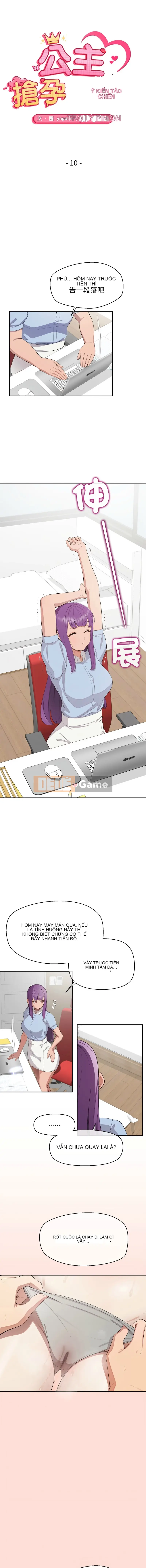 Trận chiến mang thai công chúa Chương 10-11