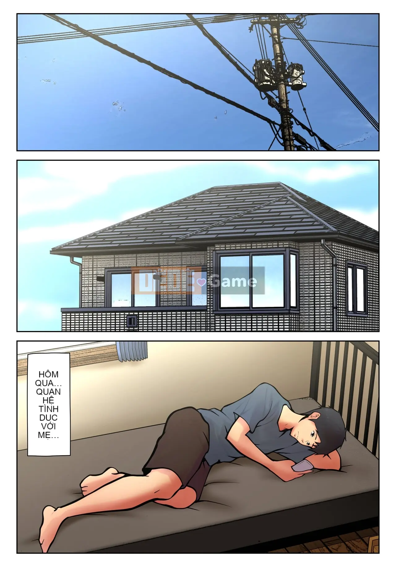 Nếu bố mẹ kế và con cái sống cùng nhau thì chắc chắn là trường hợp 2