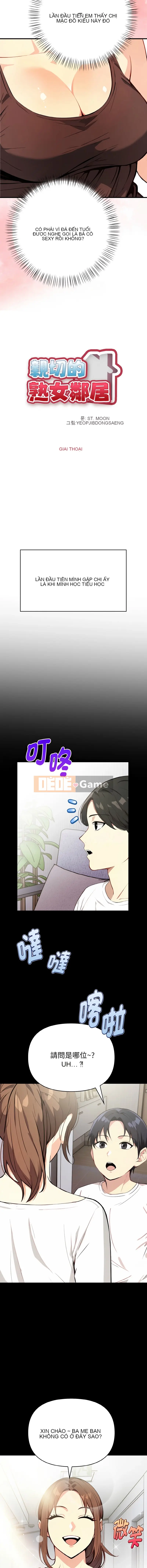 Hàng xóm trưởng thành thân thiện Chương 1-5