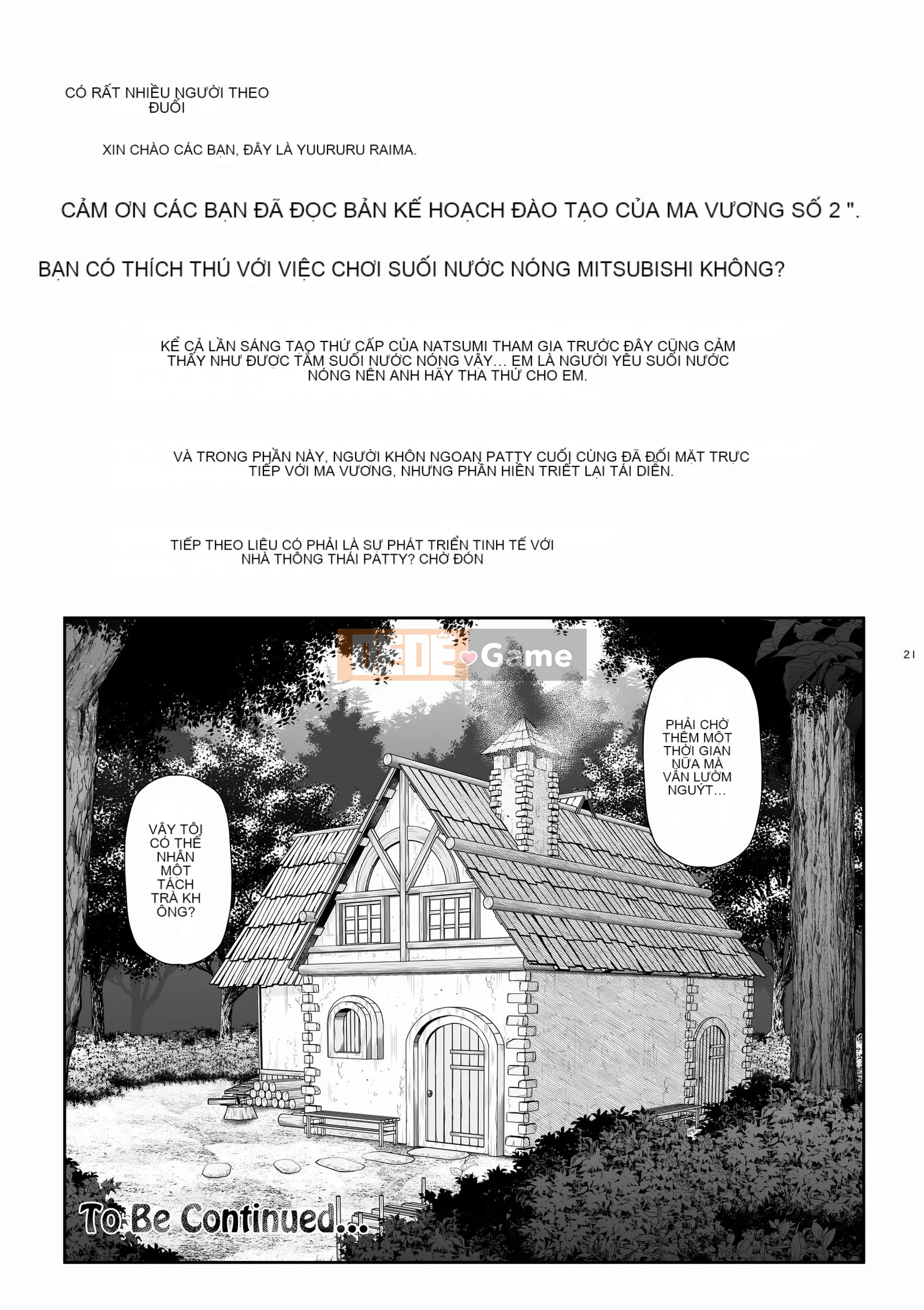 Kế hoạch huấn luyện Maou cấp 2