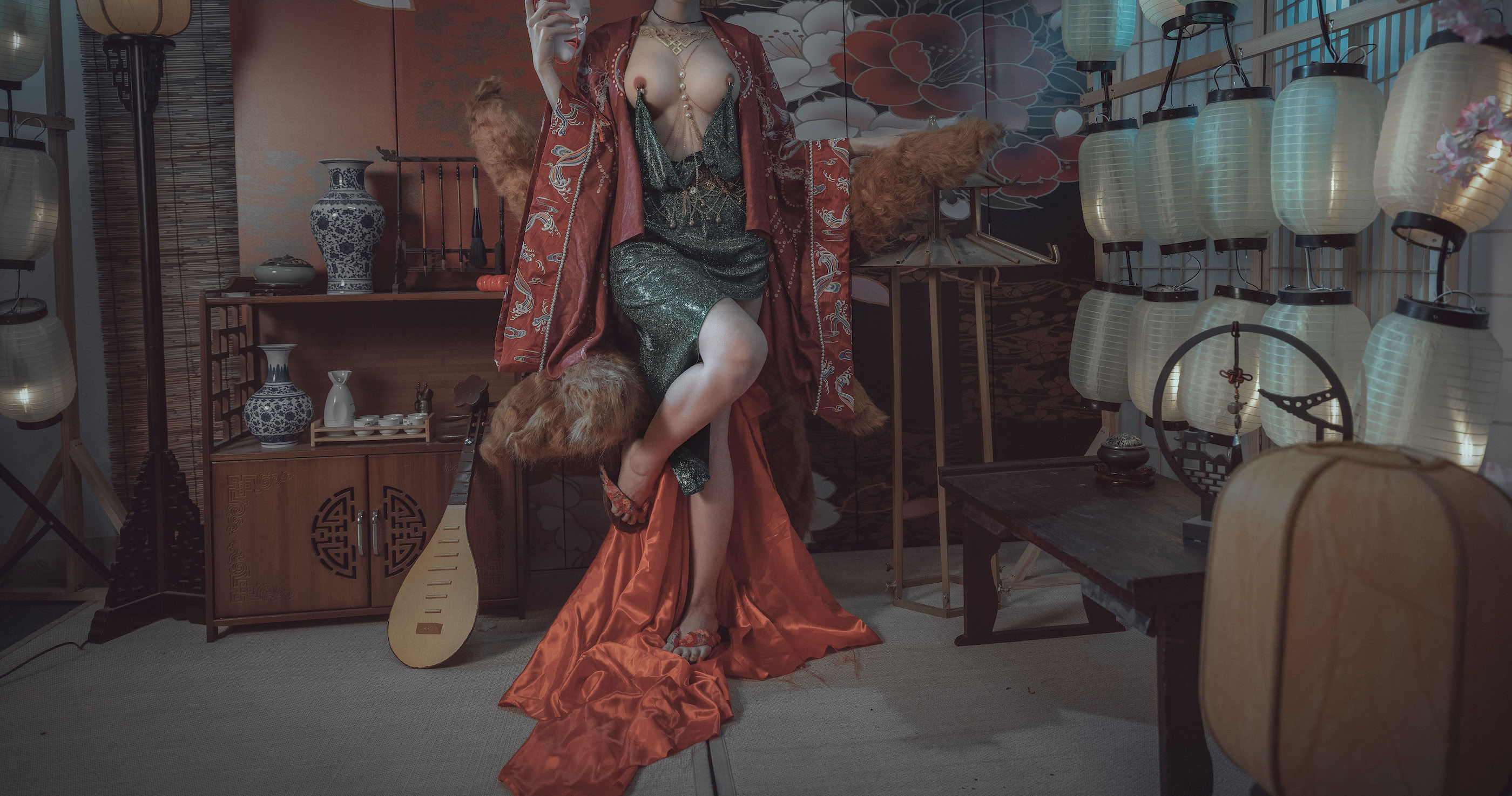 Hợp kim titan TiTi—Qingqiu Red Fox