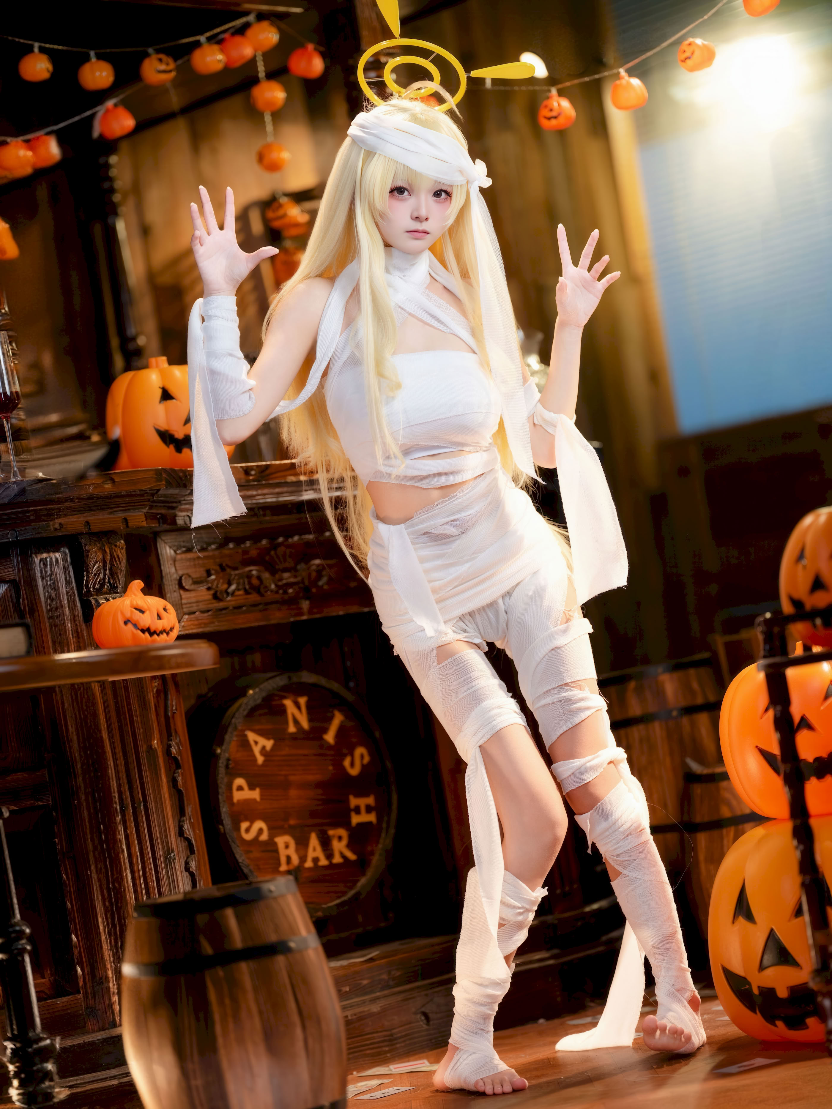 Jiuqi Meow - NO.040 Hao Mei + Feisaki Halloween