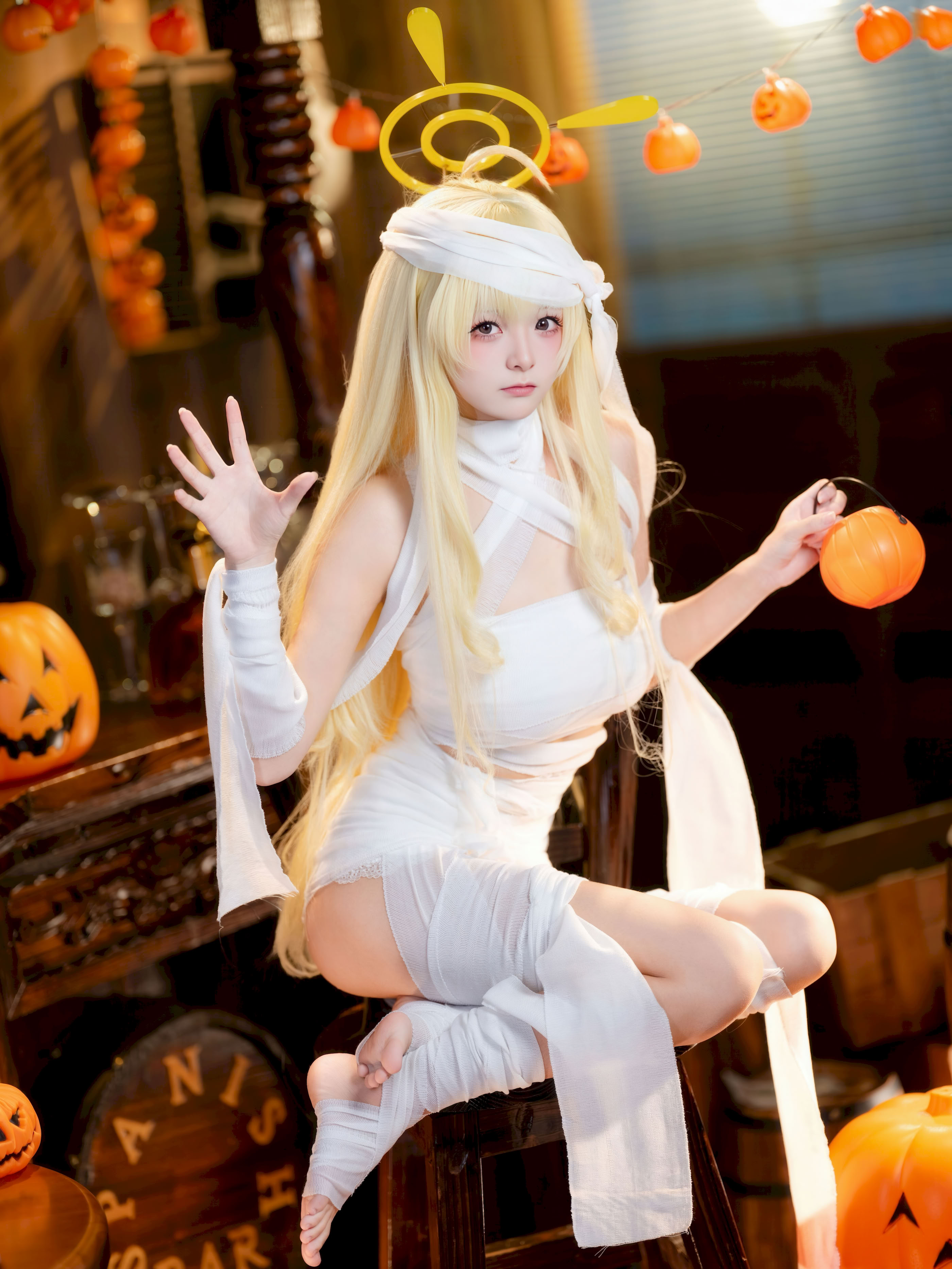 Jiuqi Meow - NO.040 Hao Mei + Feisaki Halloween