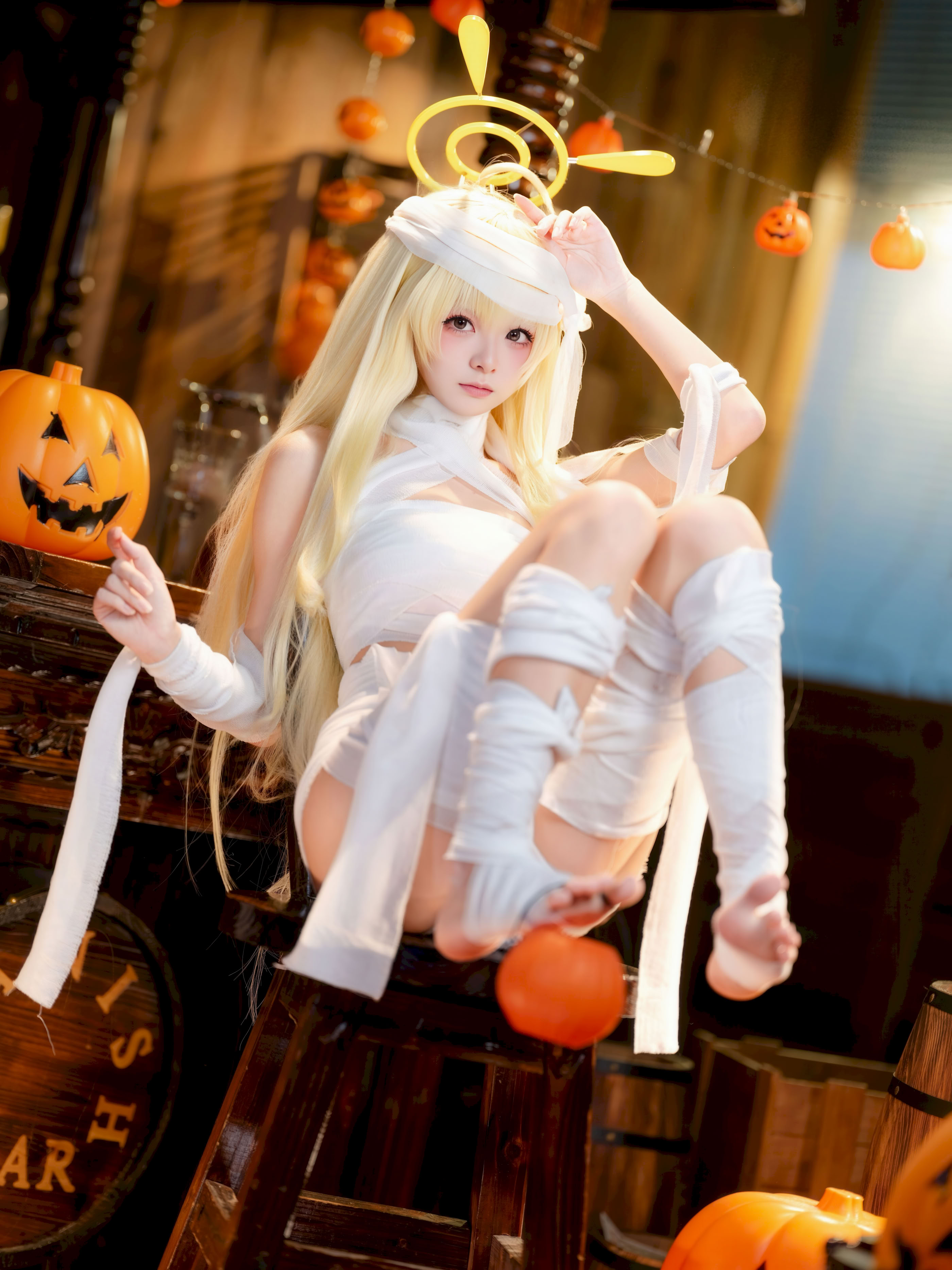 Jiuqi Meow - NO.040 Hao Mei + Feisaki Halloween