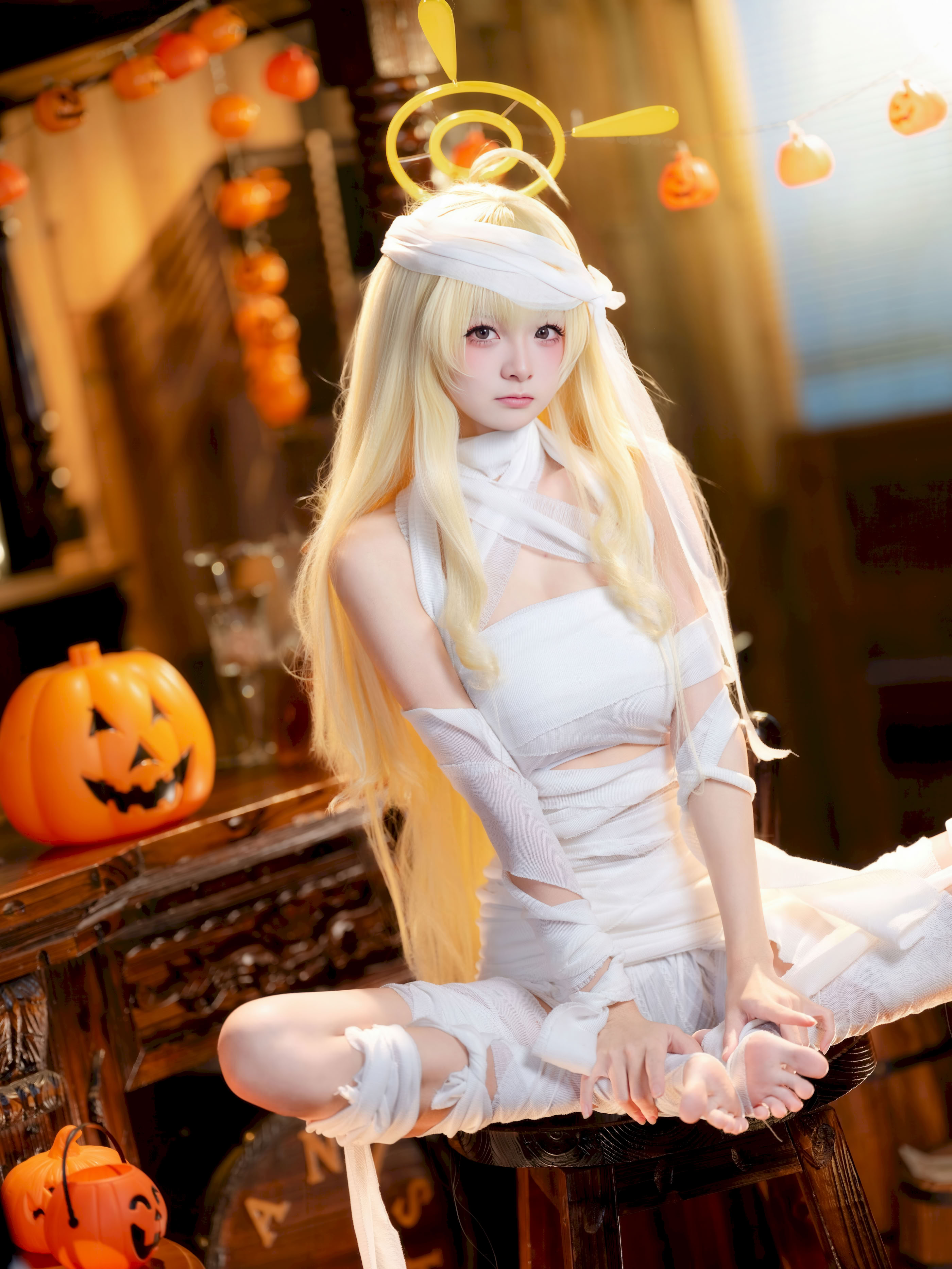 Jiuqi Meow - NO.040 Hao Mei + Feisaki Halloween