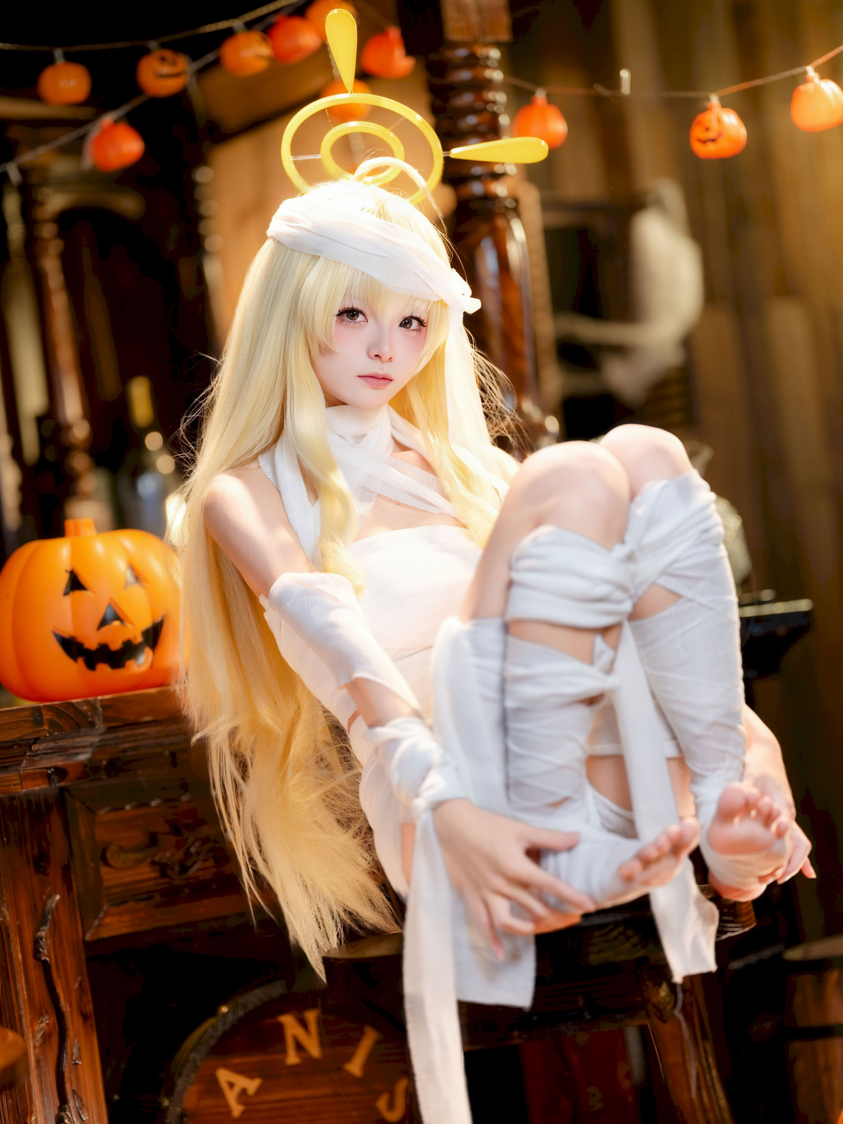 Jiuqi Meow - NO.040 Hao Mei + Feisaki Halloween