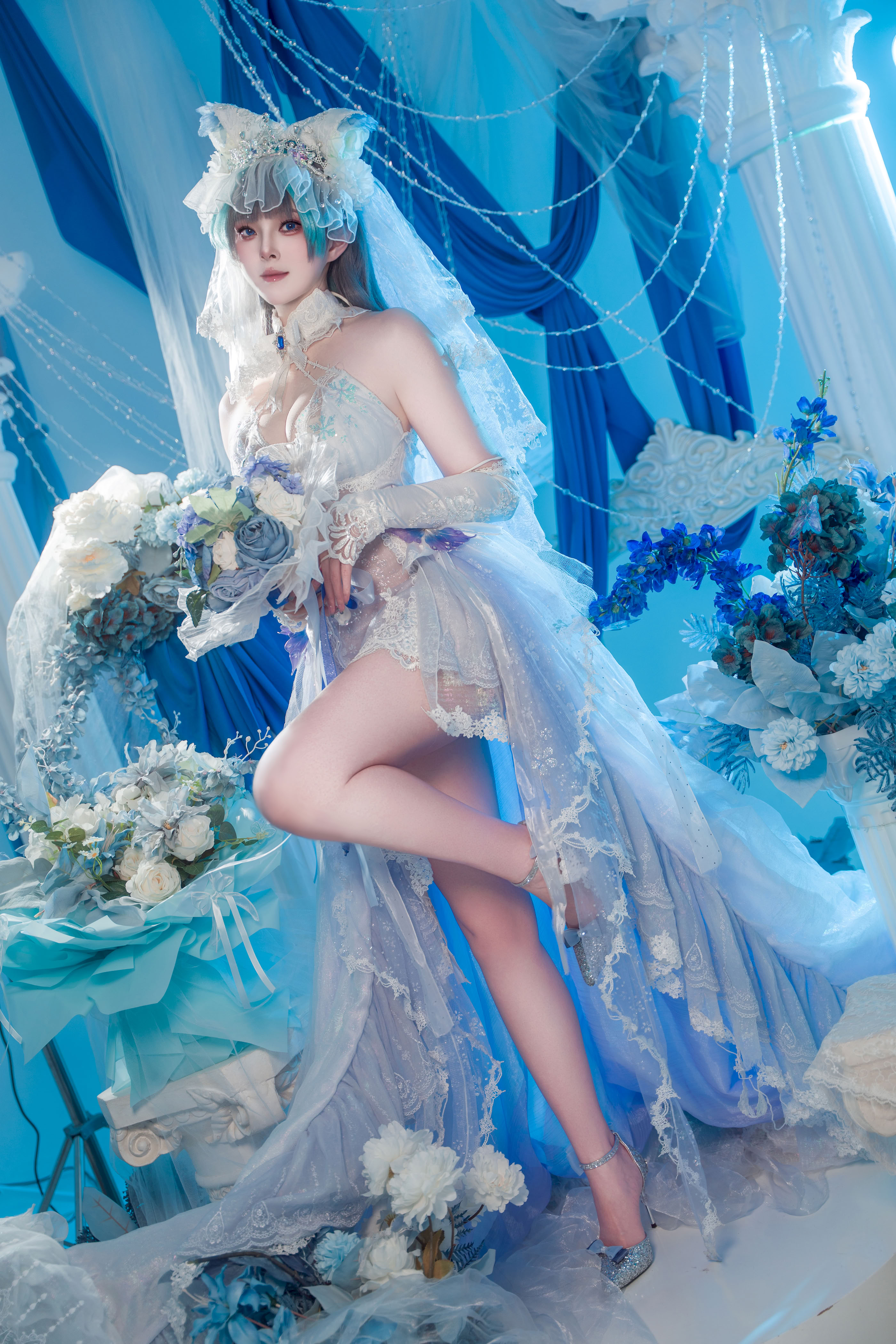 Váy cưới của Natsuko - Azur Lane Cheshire