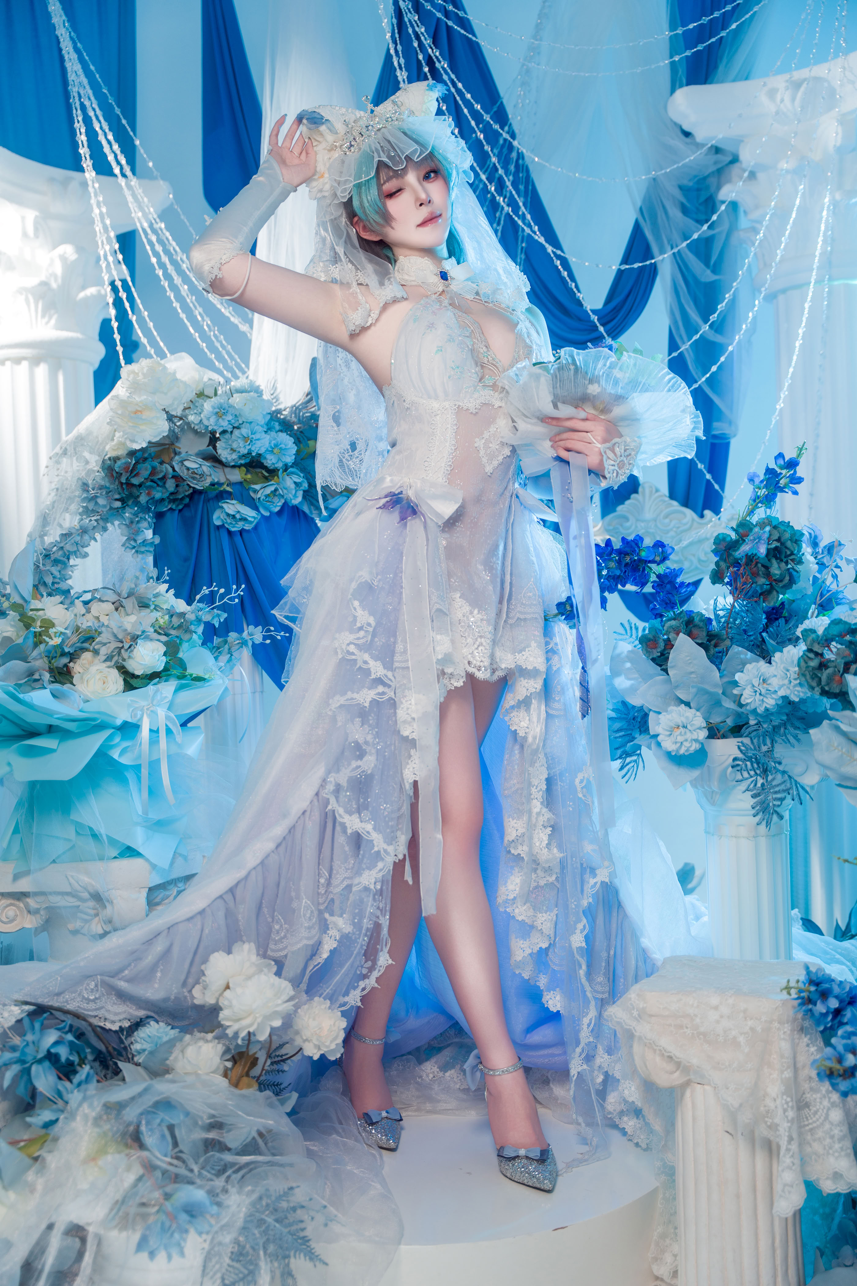 Váy cưới của Natsuko - Azur Lane Cheshire