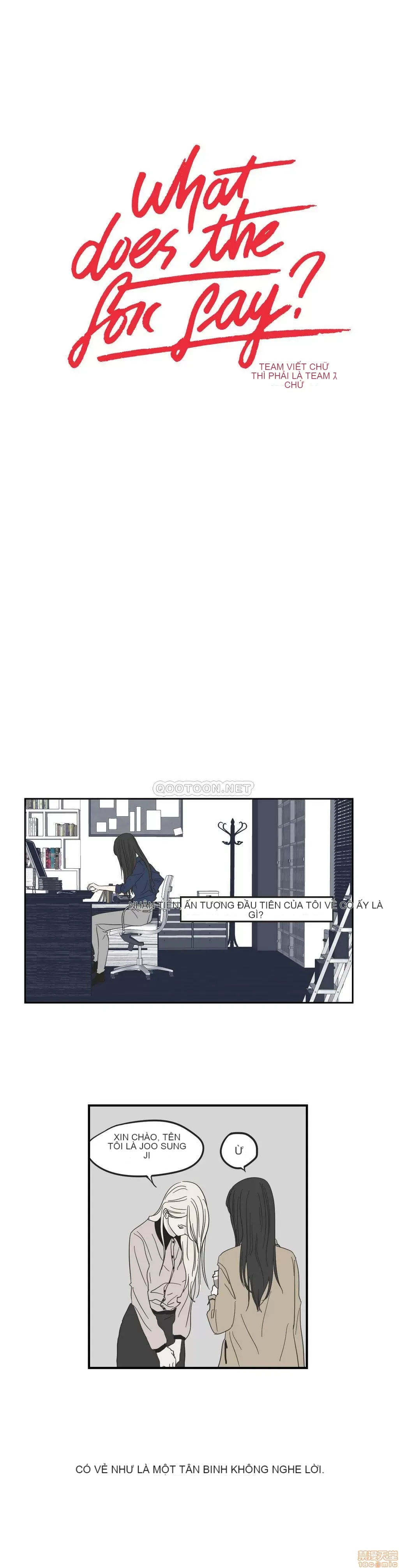 Cái gì -Làm -con cáo -Nói Chương 1-134