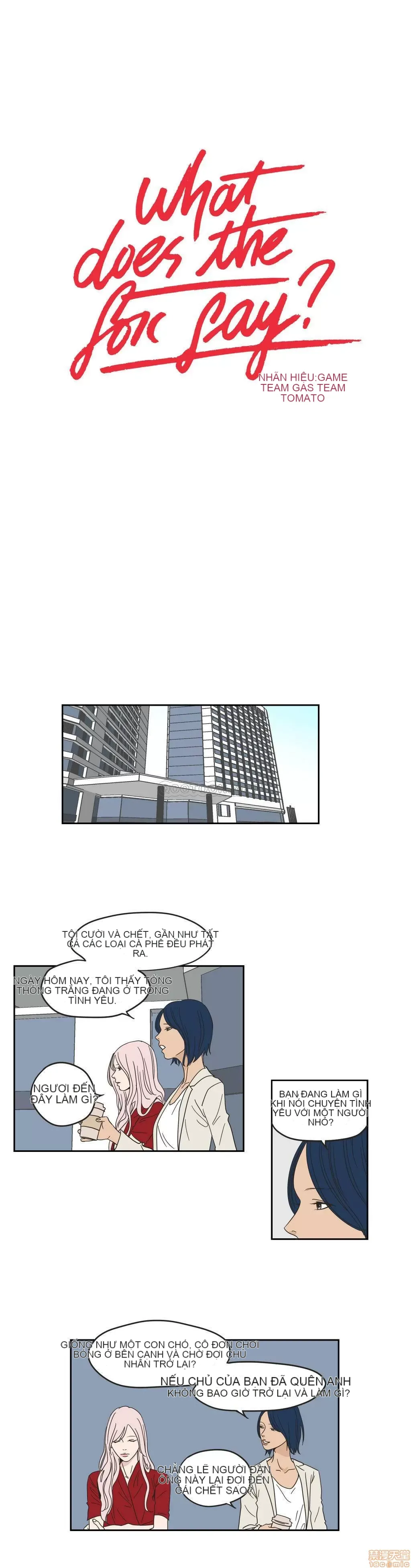 Cái gì -Làm -con cáo -Nói Chương 1-134