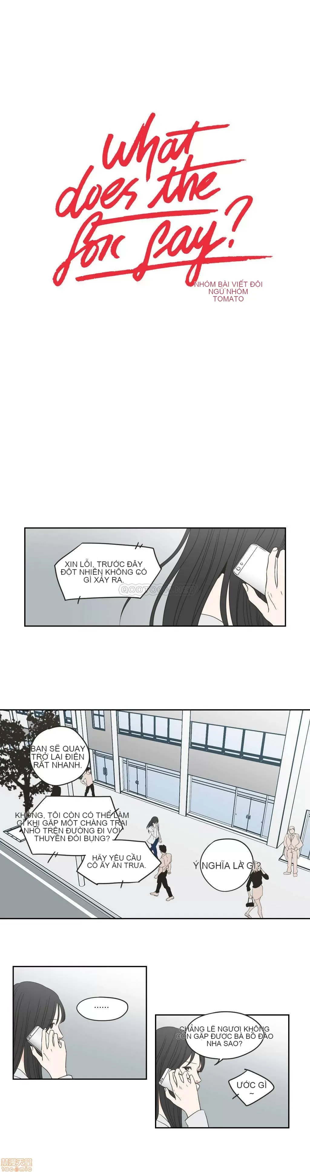 Cái gì -Làm -con cáo -Nói Chương 1-134