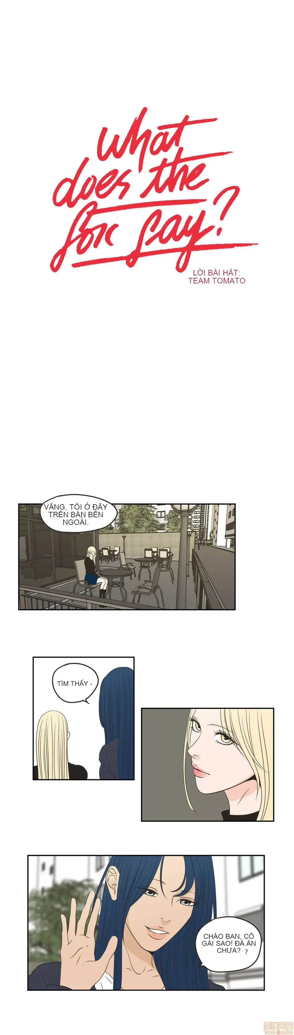 Cái gì -Làm -con cáo -Nói Chương 1-134