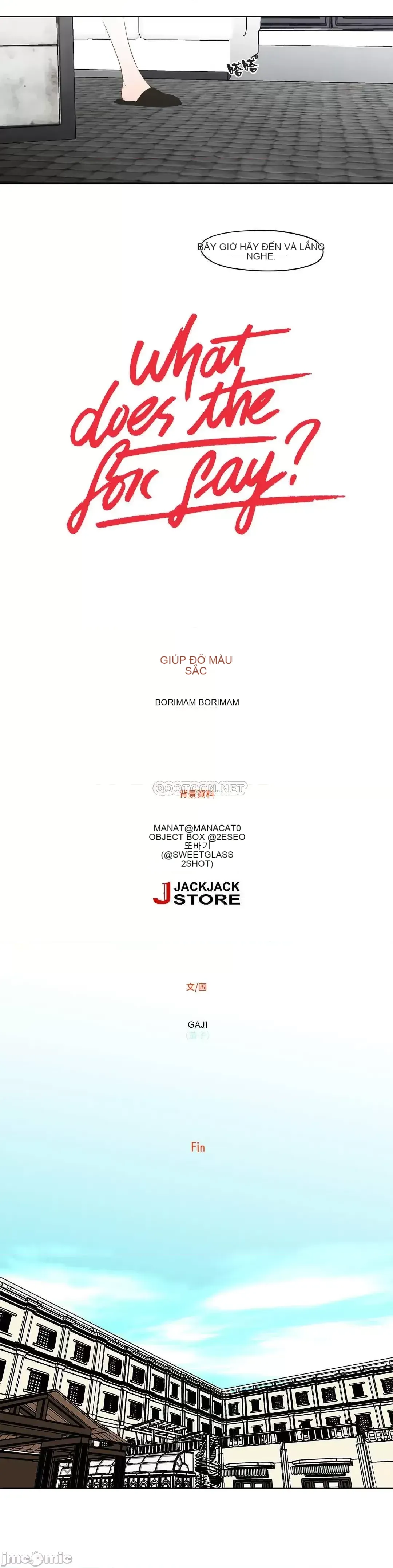 Cái gì -Làm -con cáo -Nói Chương 1-134