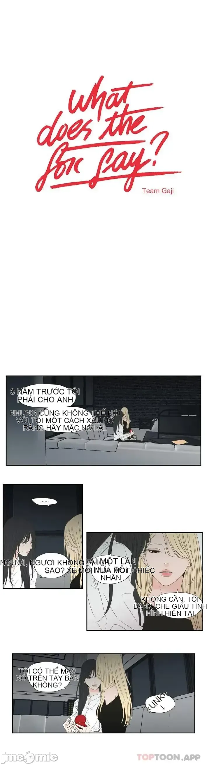 Cái gì -Làm -con cáo -Nói Chương 1-134