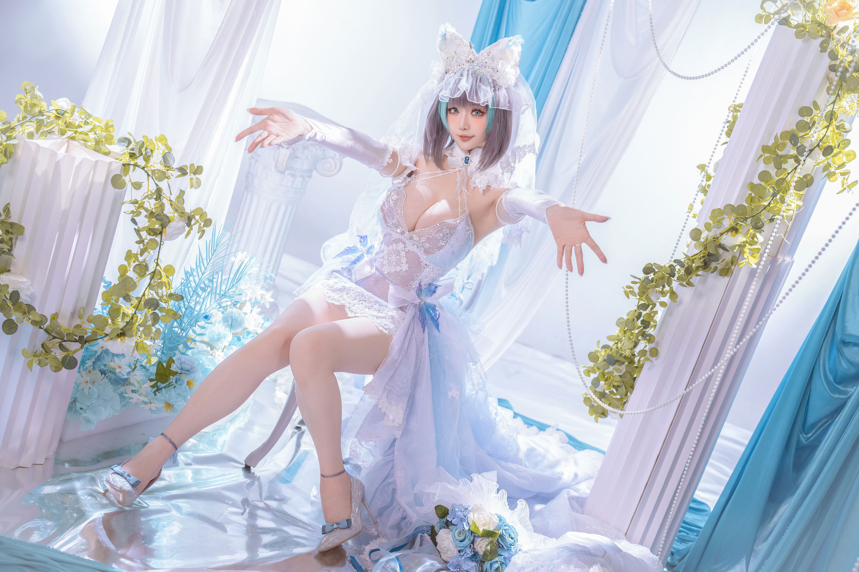 Star Chichi Hoshilily - Ngày 25 tháng 12 Kế hoạch C Azur Lane Cheshire