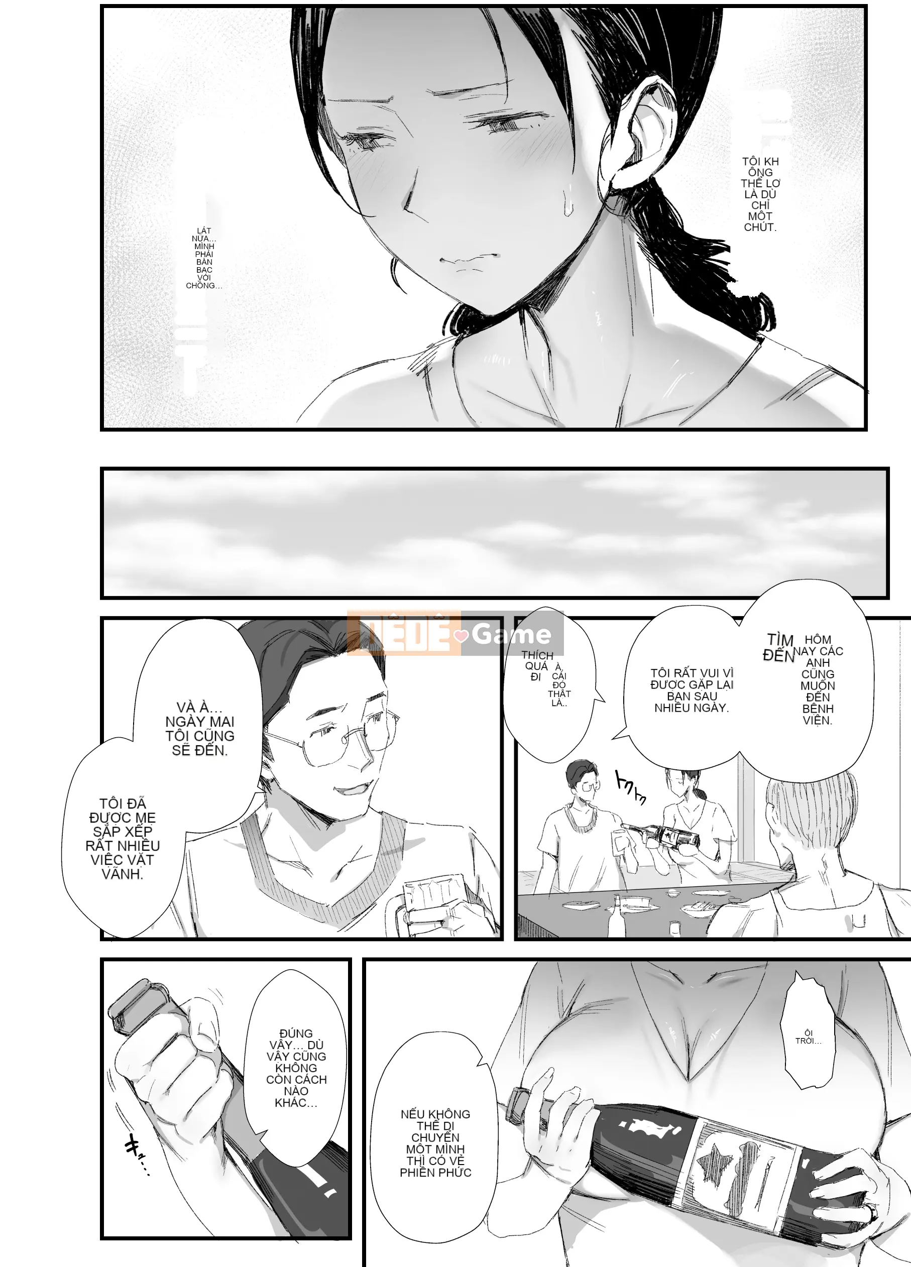 Bố vợ bẩn thỉu và vợ nuôi con sống ở quê