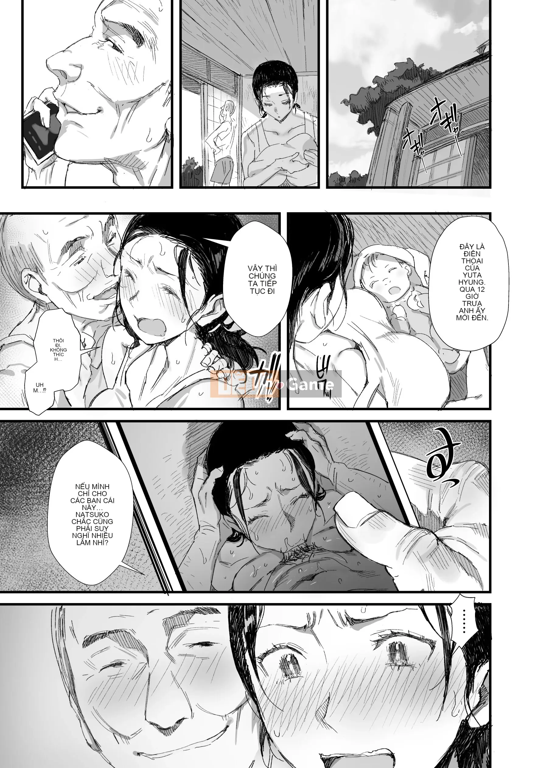 Bố vợ bẩn thỉu và vợ nuôi con sống ở quê