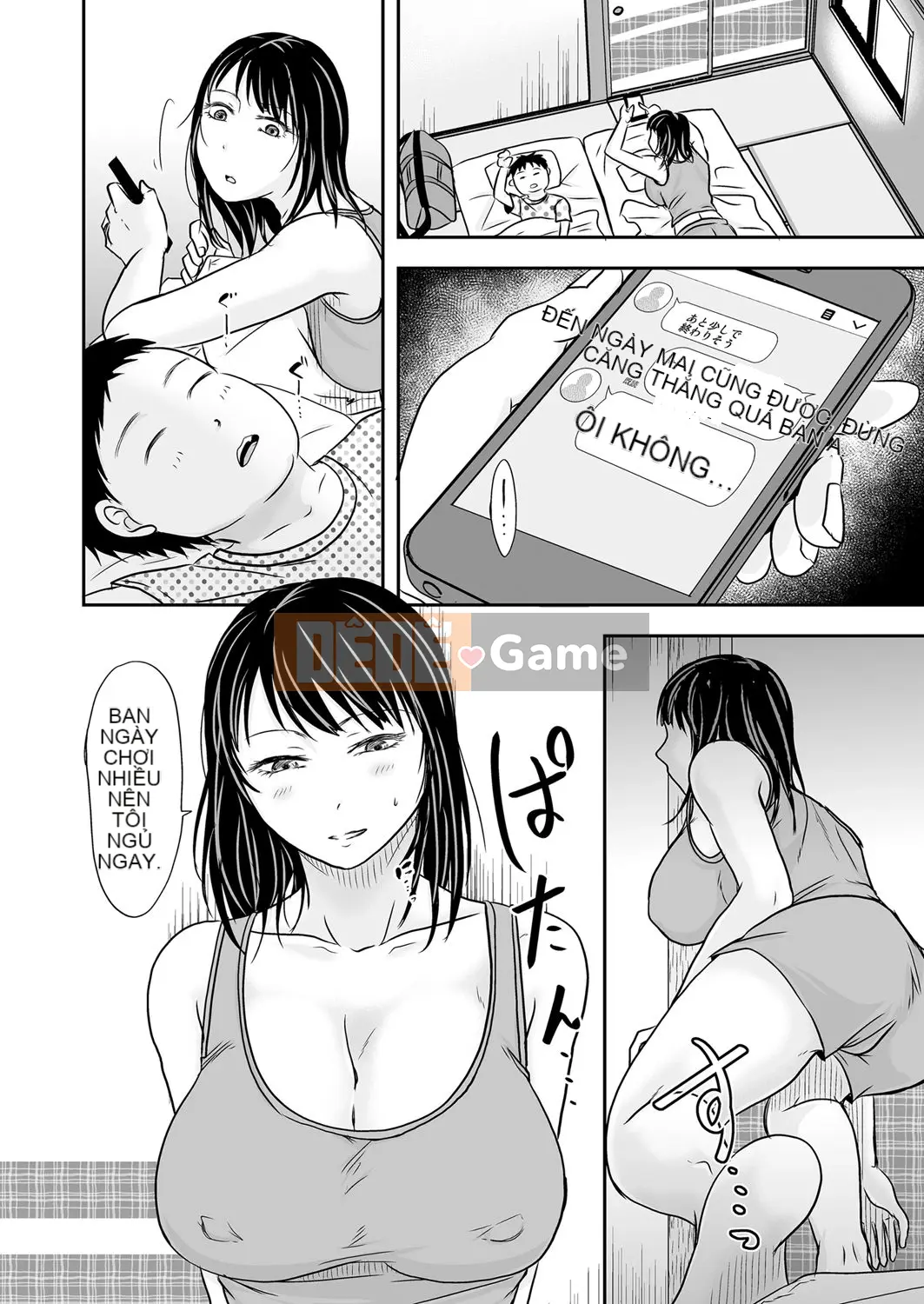 Vợ đi vắng, tôi kết bạn với mẹ + Hè nào tôi cũng quan hệ với bố chồng