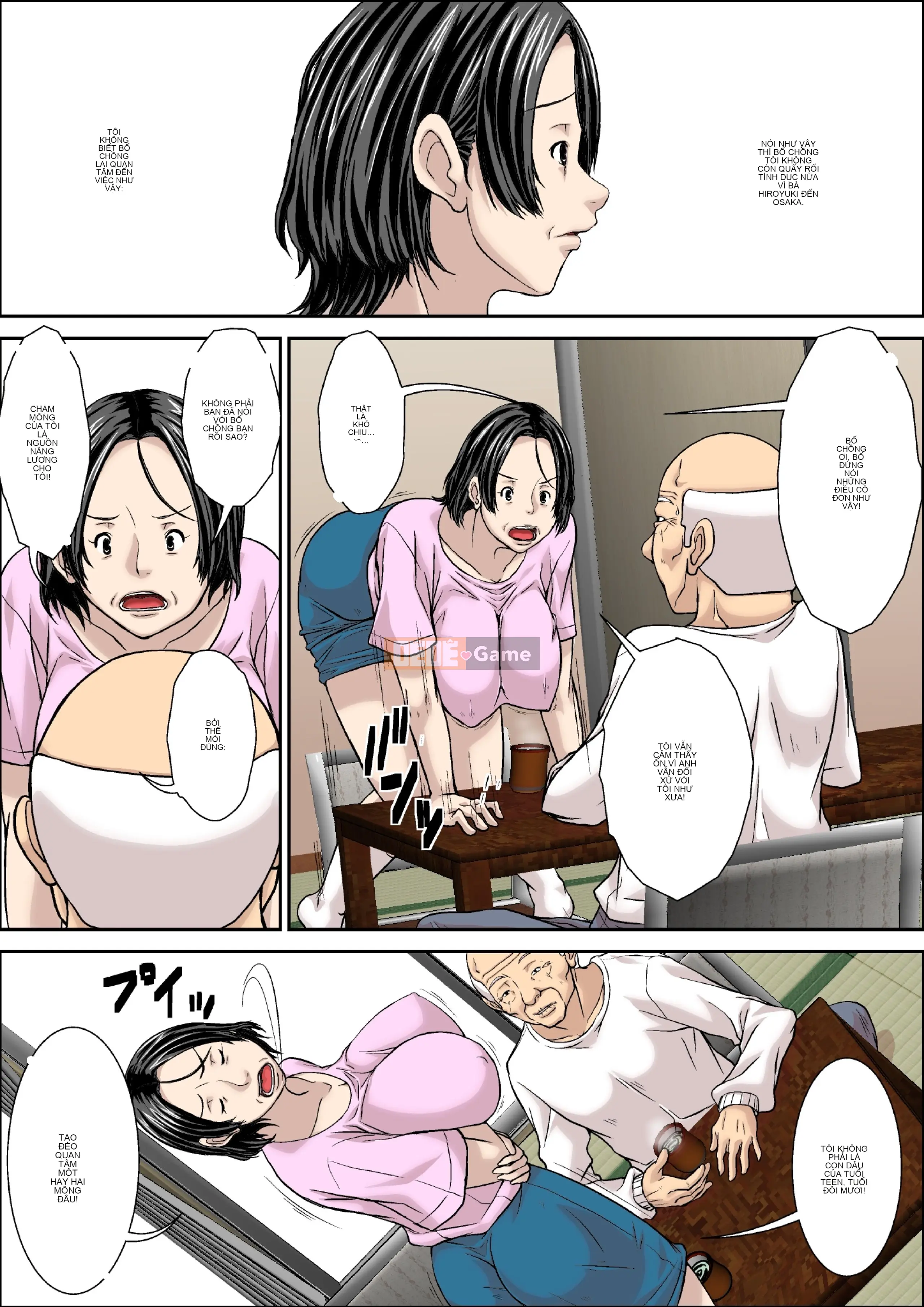 Bố vợ ơi! Đừng giận vợ của con trai (45 tuổi)!