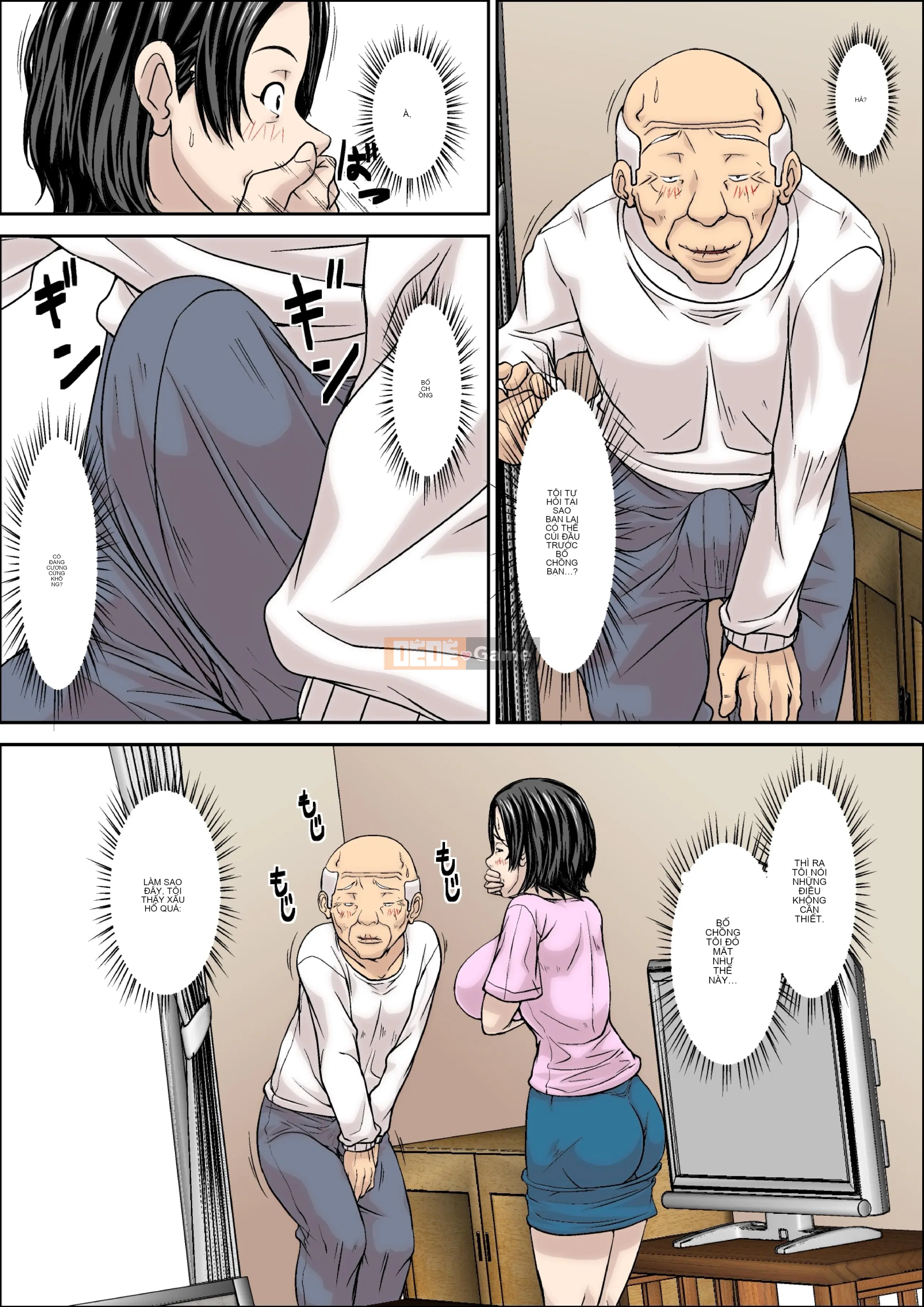 Bố vợ ơi! Đừng giận vợ của con trai (45 tuổi)!