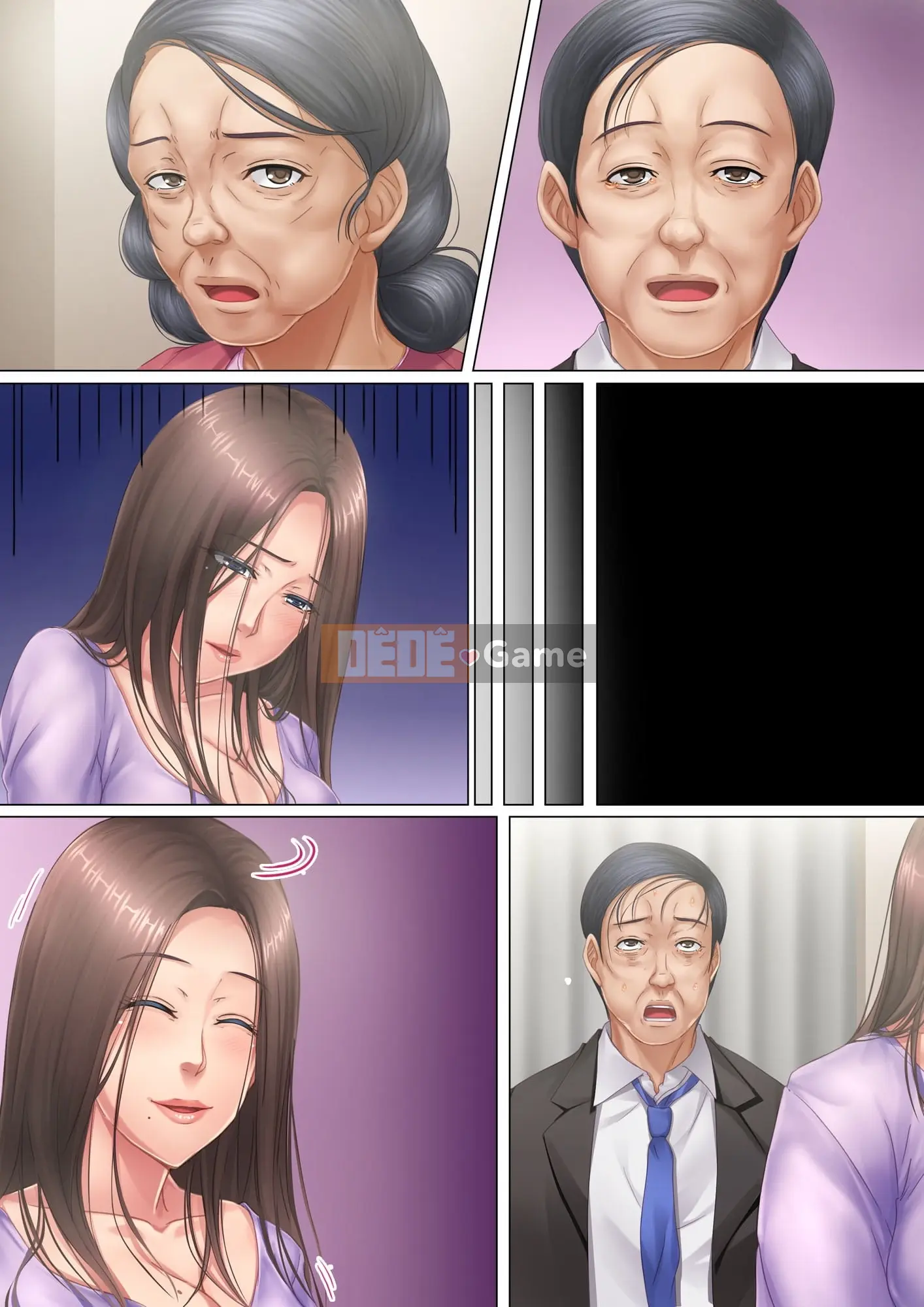 ``Tôi sắp sinh đứa con cho bố chồng anh.'' Truyện kể về một người vợ ghen tuông dùng tử cung của mình để trả thù mẹ chồng.