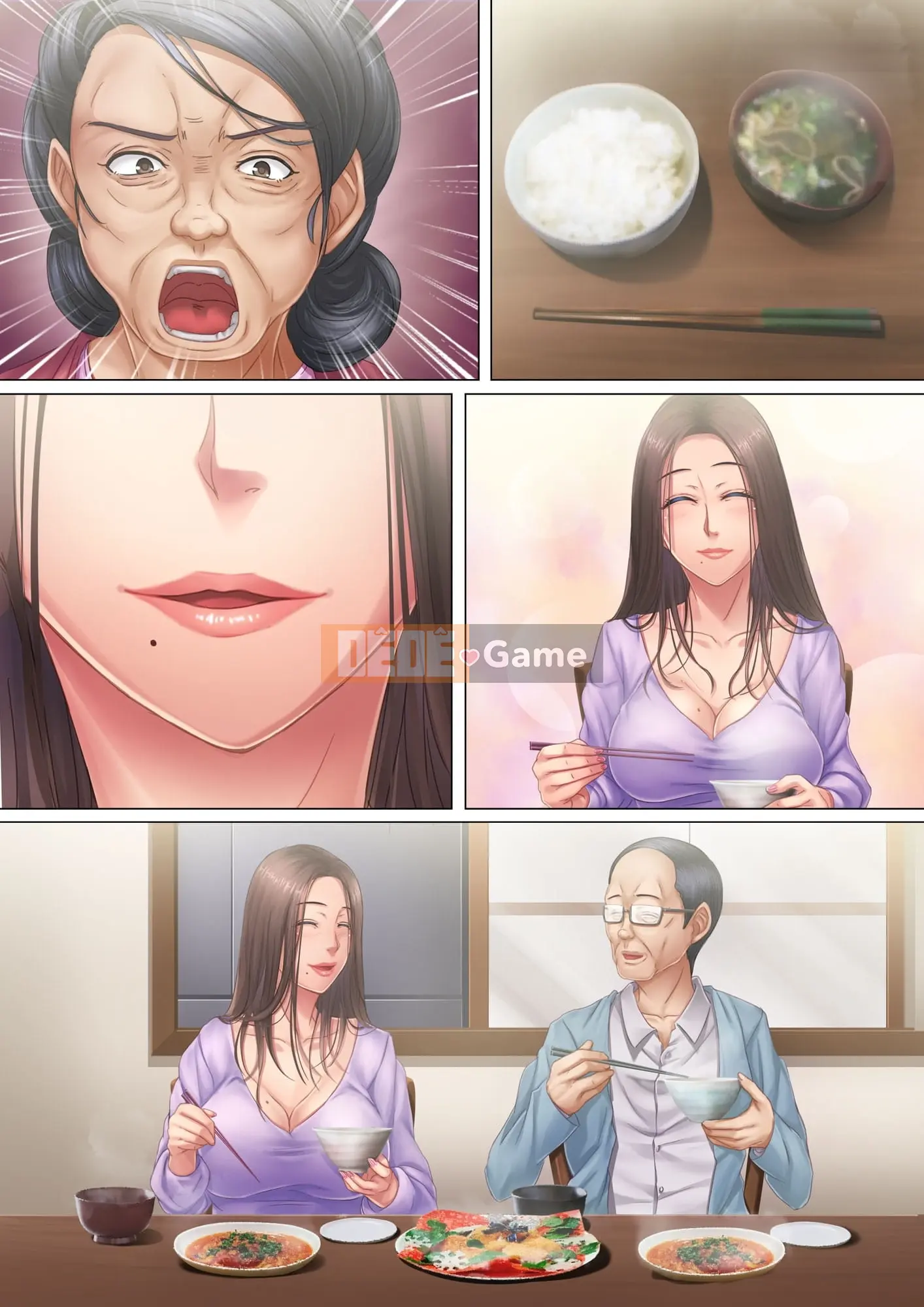 ``Tôi sắp sinh đứa con cho bố chồng anh.'' Truyện kể về một người vợ ghen tuông dùng tử cung của mình để trả thù mẹ chồng.