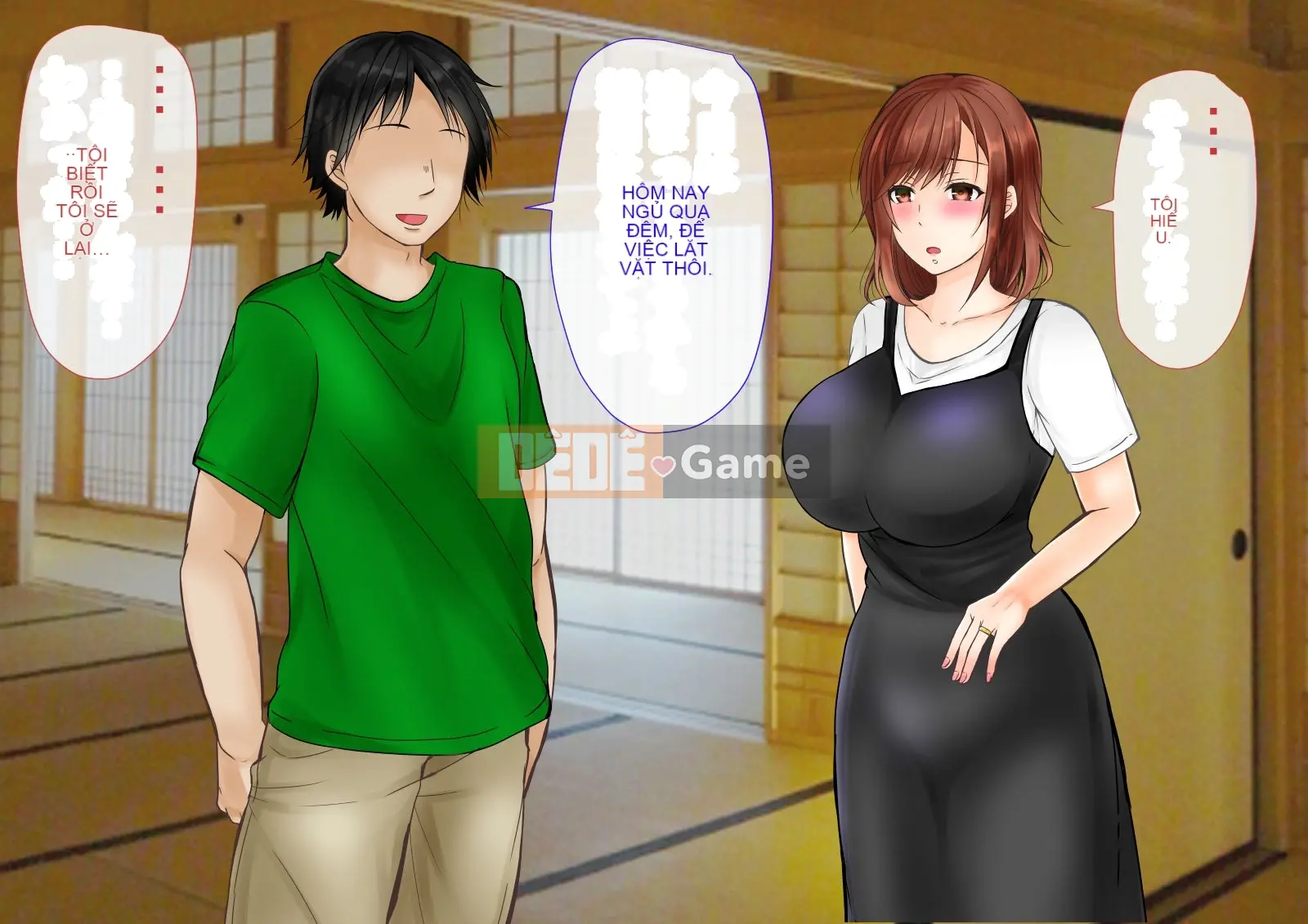 (Doujin CG bộ sưu tập) Vợ ngực bự hoàn toàn đổ gục trước bố chồng