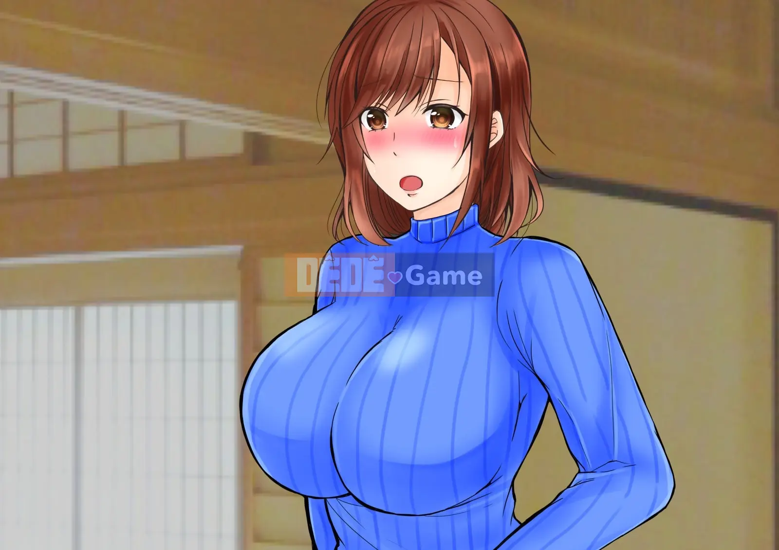 (Doujin CG bộ sưu tập) Vợ ngực bự hoàn toàn đổ gục trước bố chồng