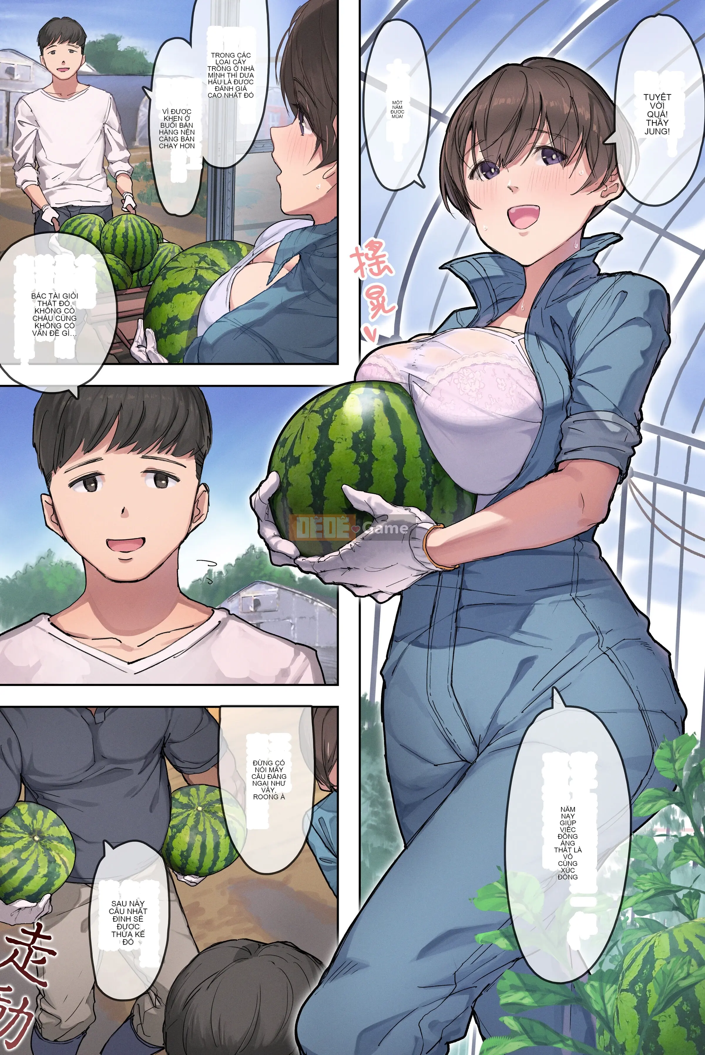 Vợ nông dân và người bố chồng bội bạc - Điều chờ đợi cô ở nơi lấy chồng là những ngày tháng tay đôi nuôi dưỡng, rèn luyện.