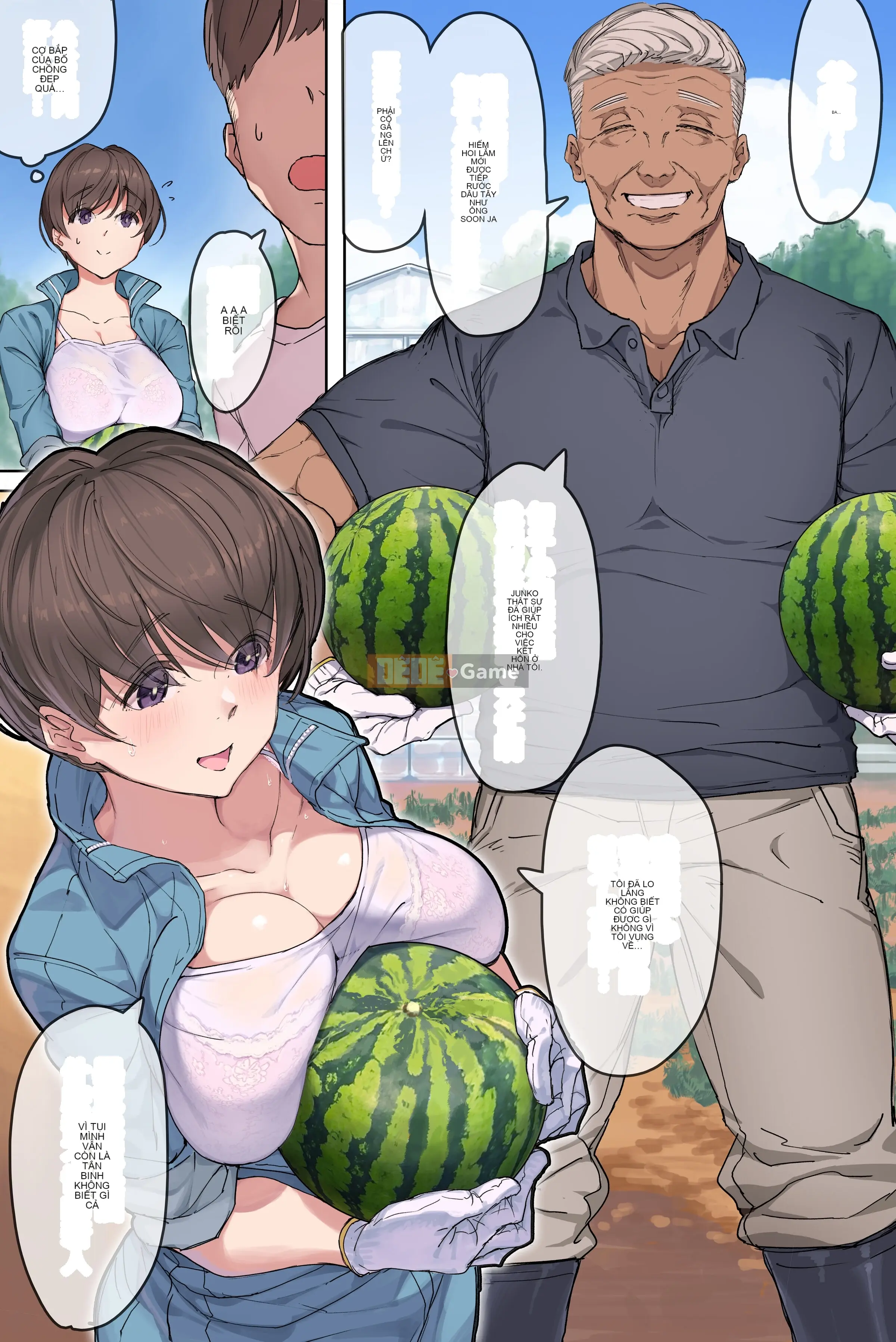 Vợ nông dân và người bố chồng bội bạc - Điều chờ đợi cô ở nơi lấy chồng là những ngày tháng tay đôi nuôi dưỡng, rèn luyện.