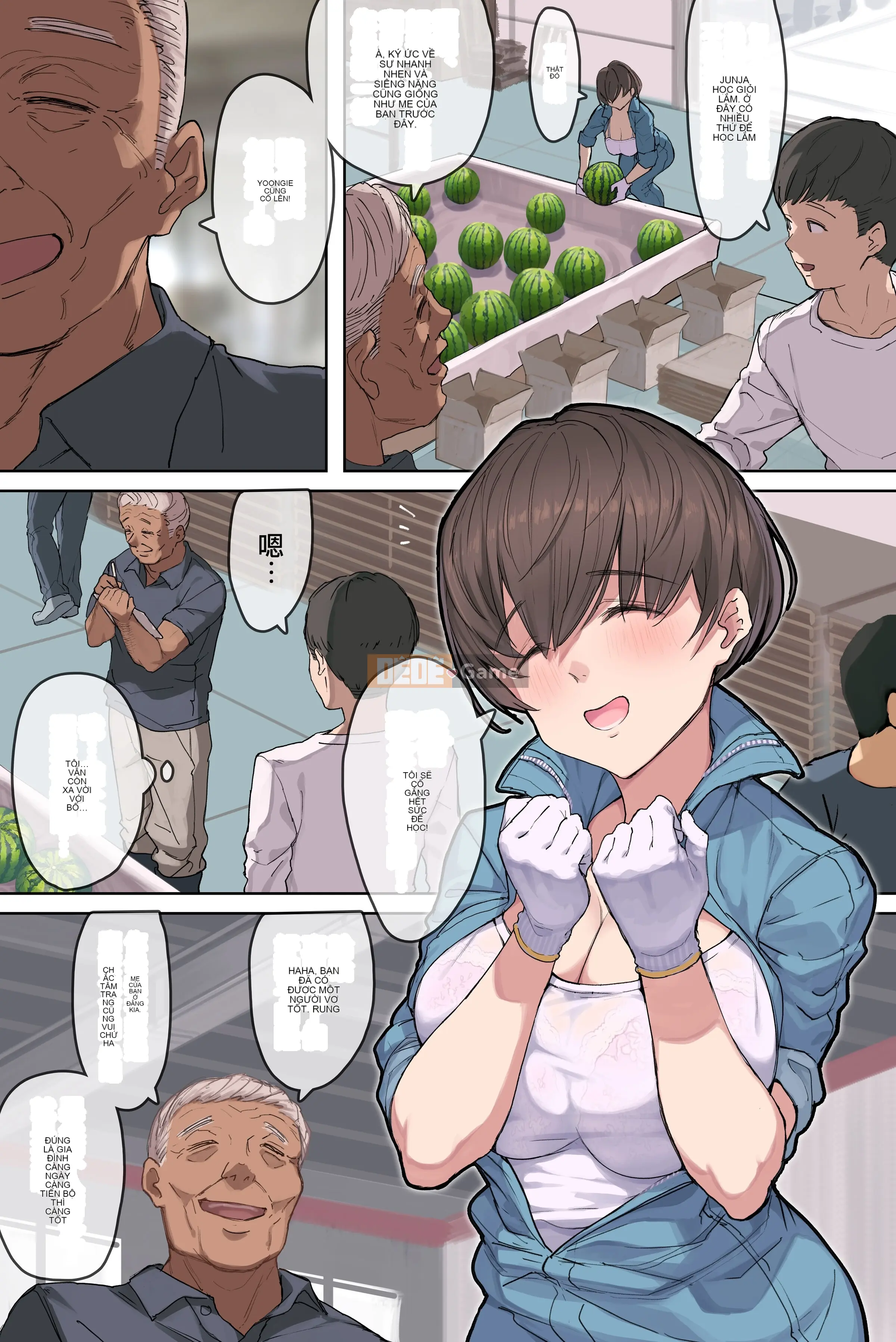 Vợ nông dân và người bố chồng bội bạc - Điều chờ đợi cô ở nơi lấy chồng là những ngày tháng tay đôi nuôi dưỡng, rèn luyện.