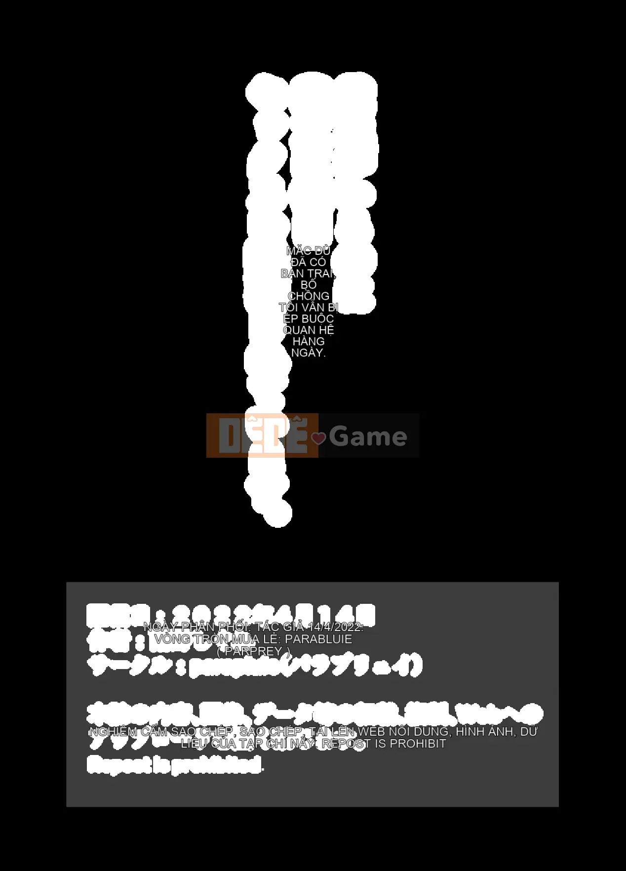 Dù đã có bạn trai nhưng bố dượng vẫn ép tôi quan hệ tình dục hàng ngày.