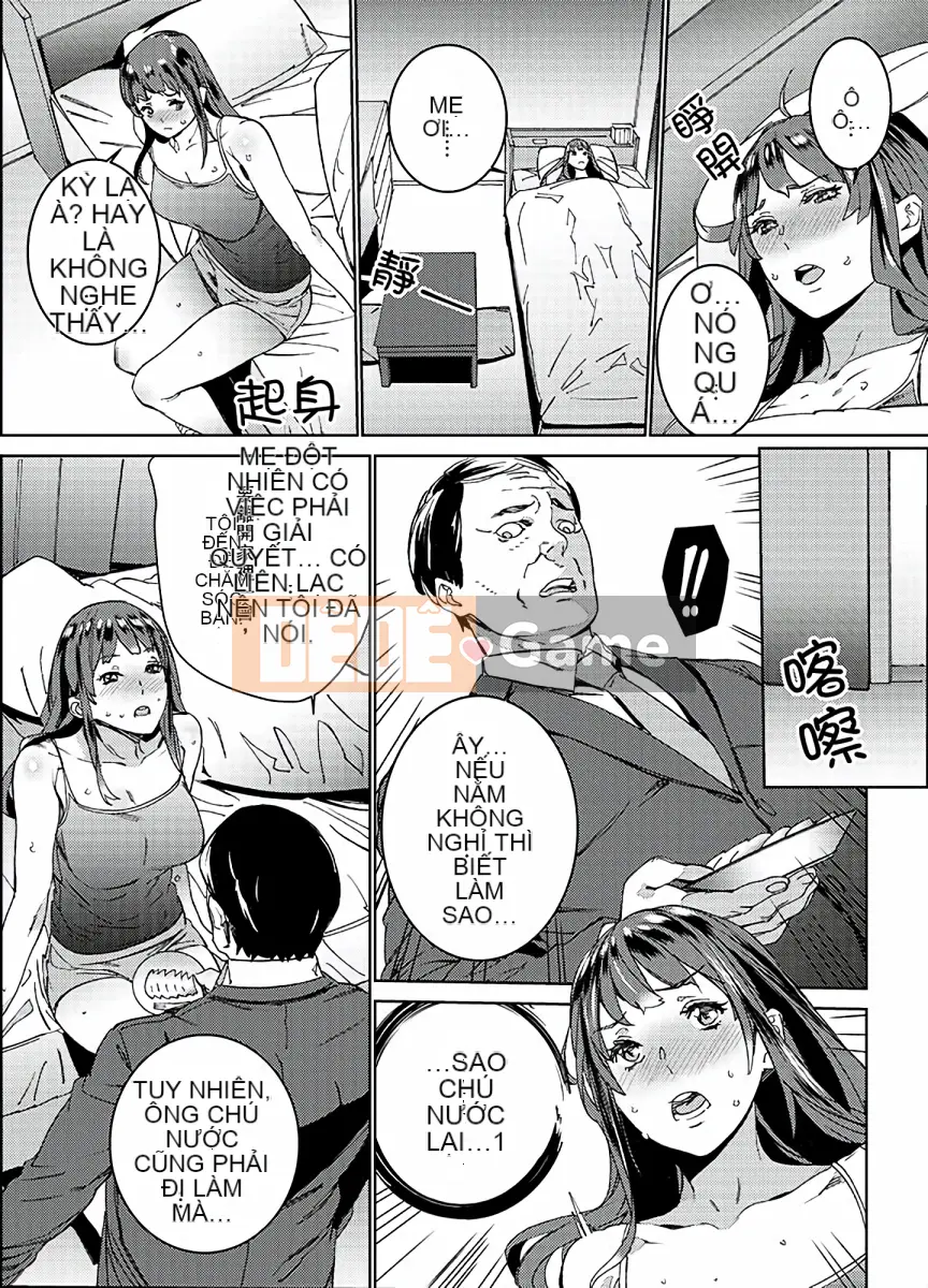 Trong thang máy dừng khẩn cấp...Darkness với cha dượng SEX