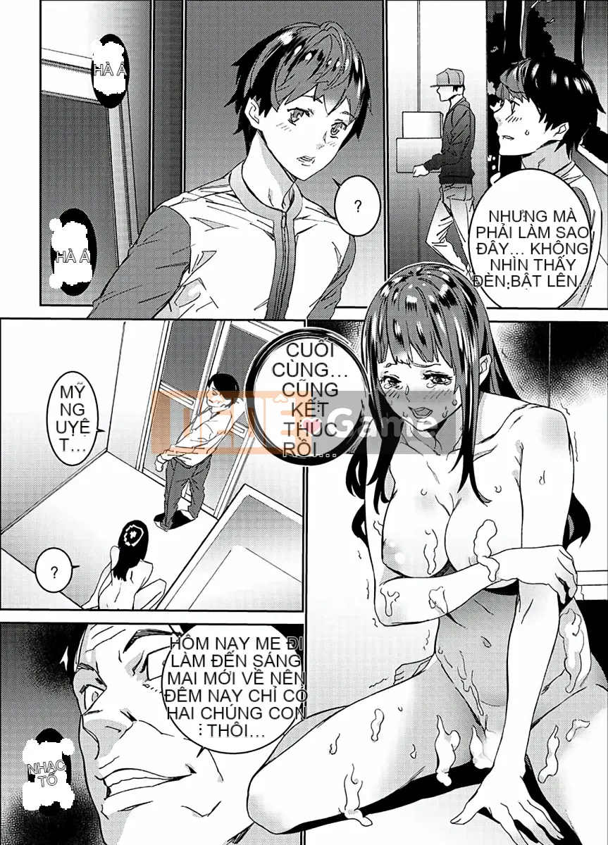 Trong thang máy dừng khẩn cấp...Darkness với cha dượng SEX