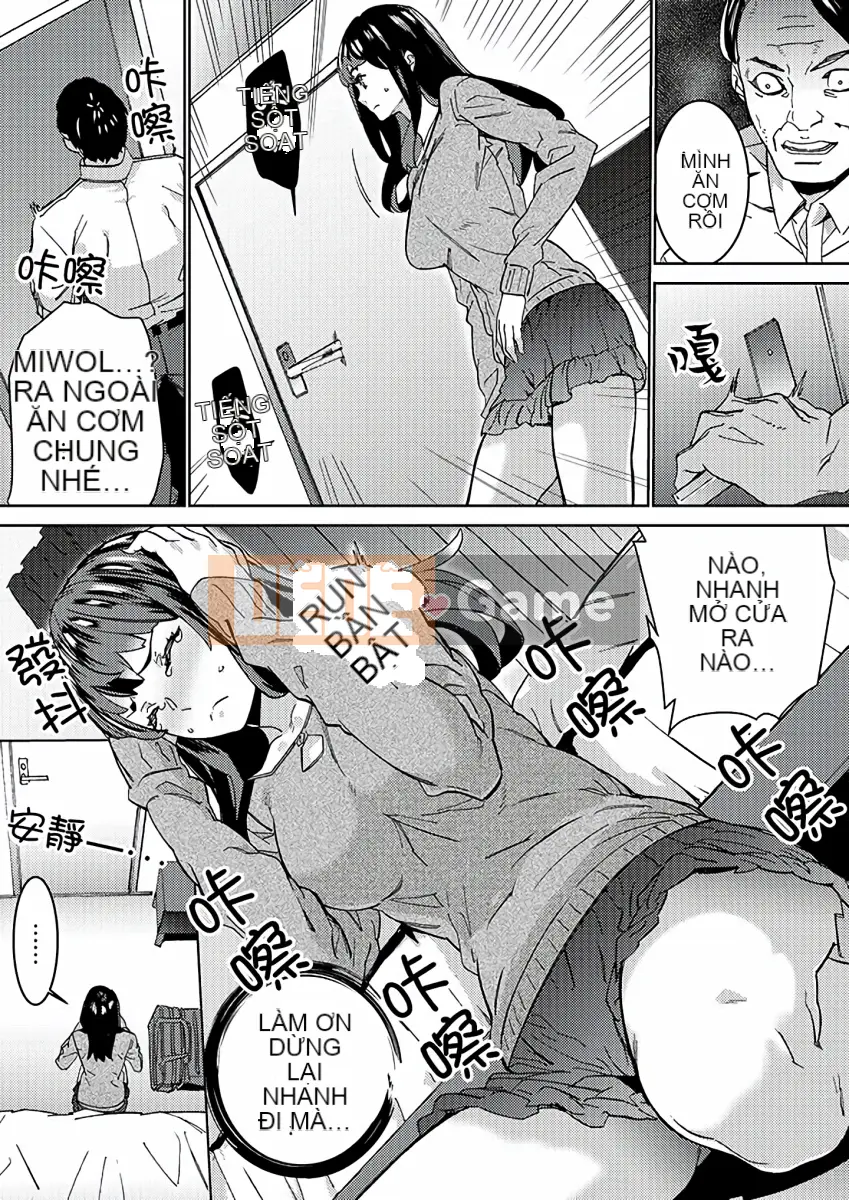 Trong thang máy dừng khẩn cấp...Darkness với cha dượng SEX