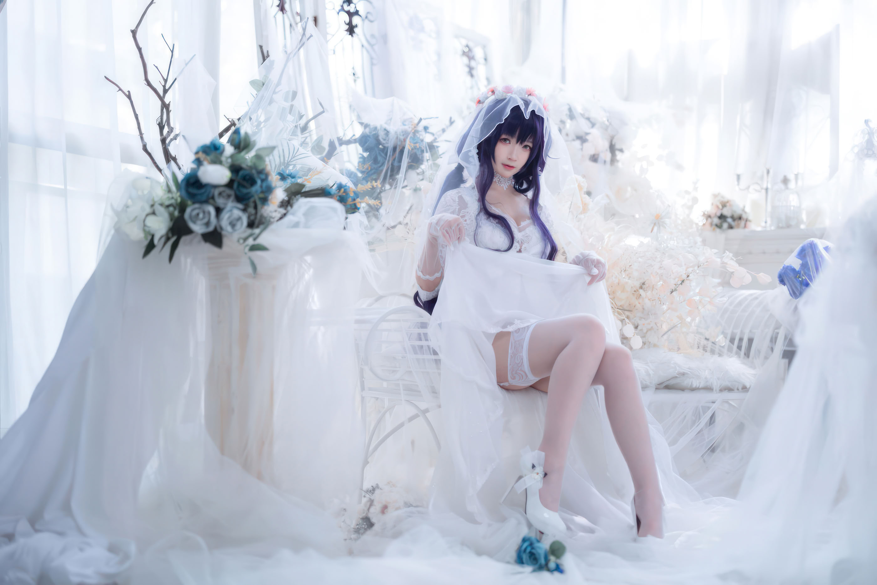 Sakura-chan với Azur Lane Azuma Hanamei