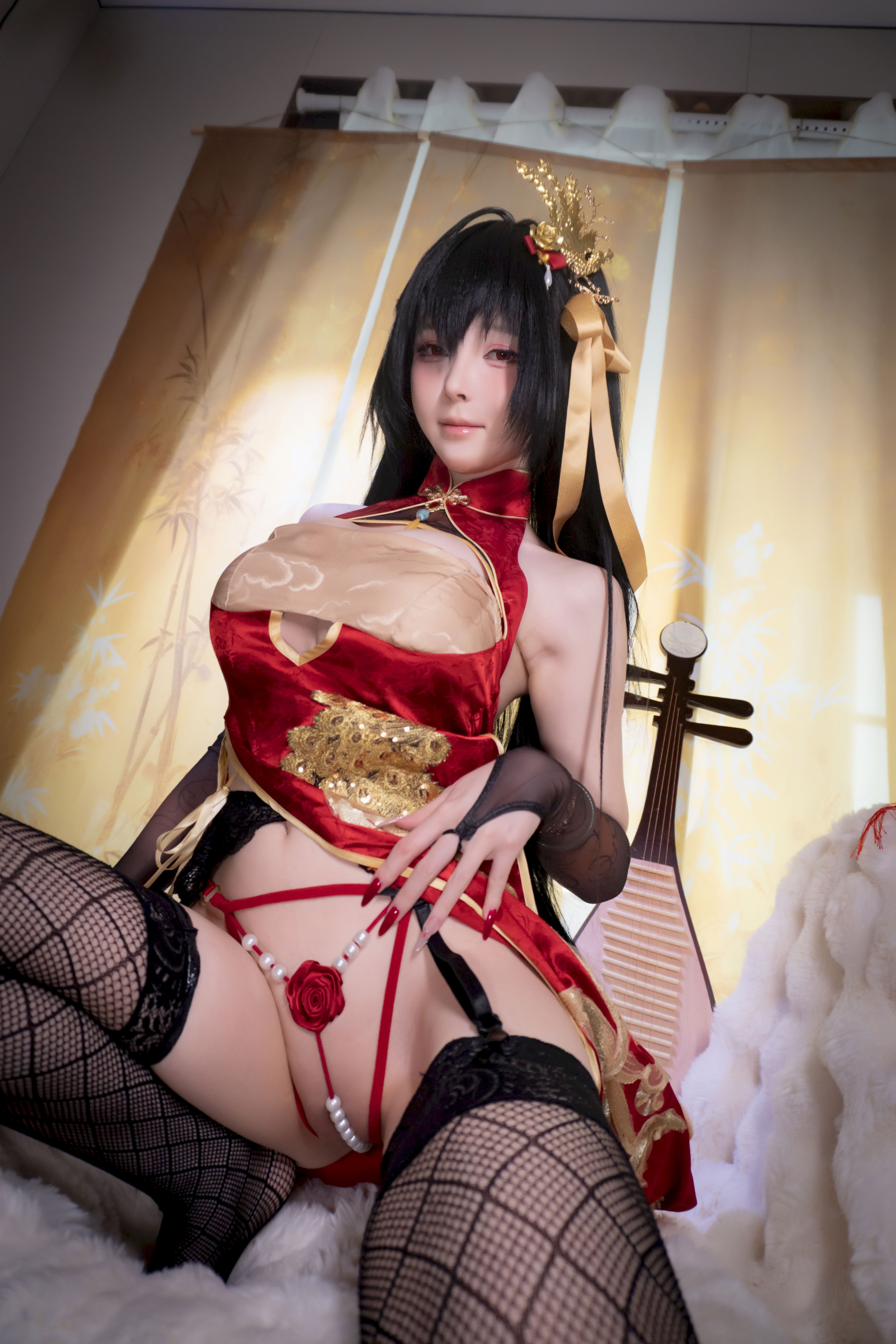 Sườn xám Xiaoyangze Dafeng