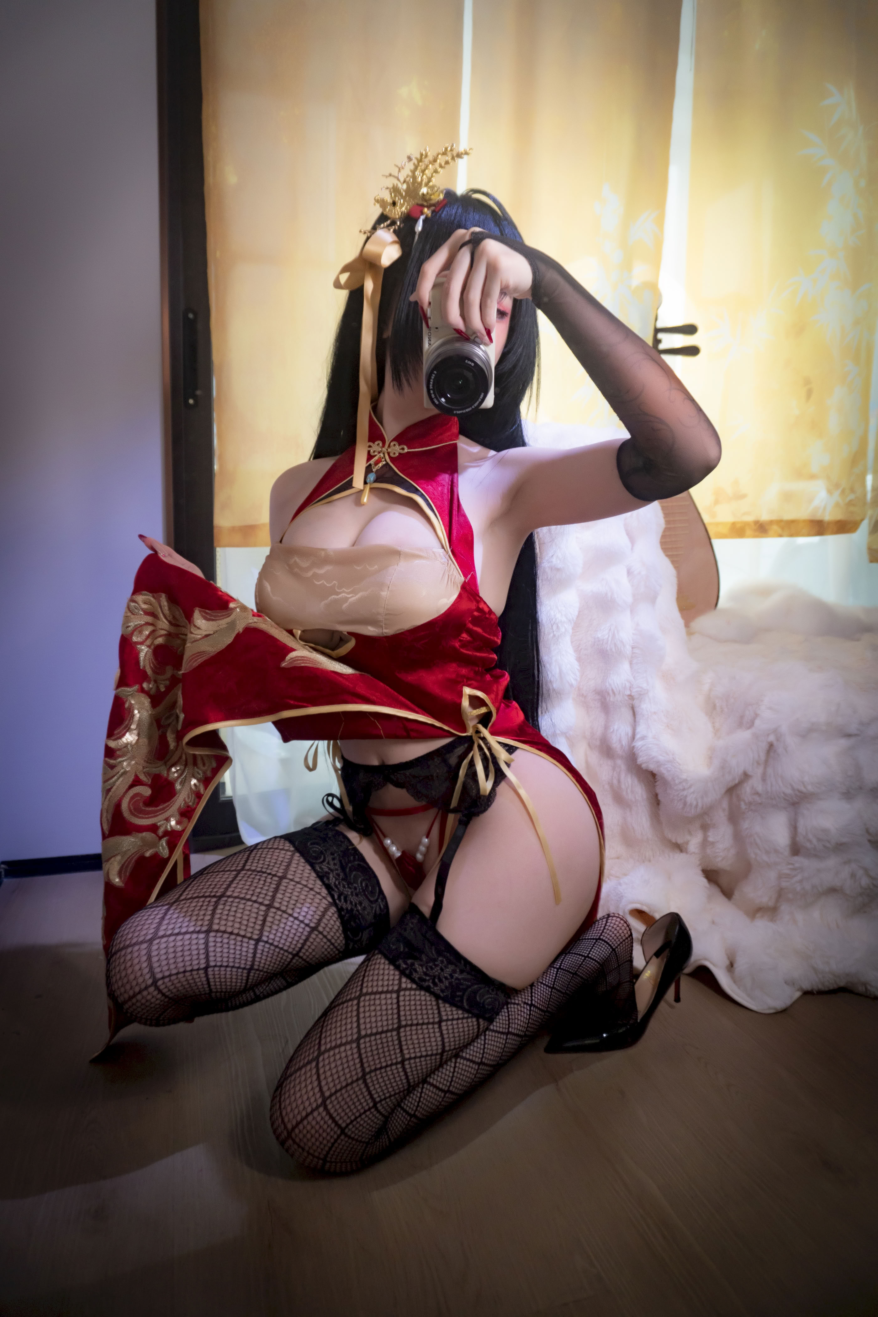 Sườn xám Xiaoyangze Dafeng