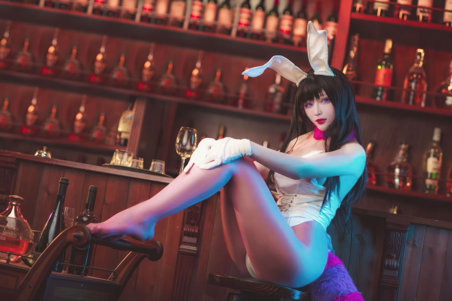 Khối pho mát wii ma quỷ em gái cô gái thỏ