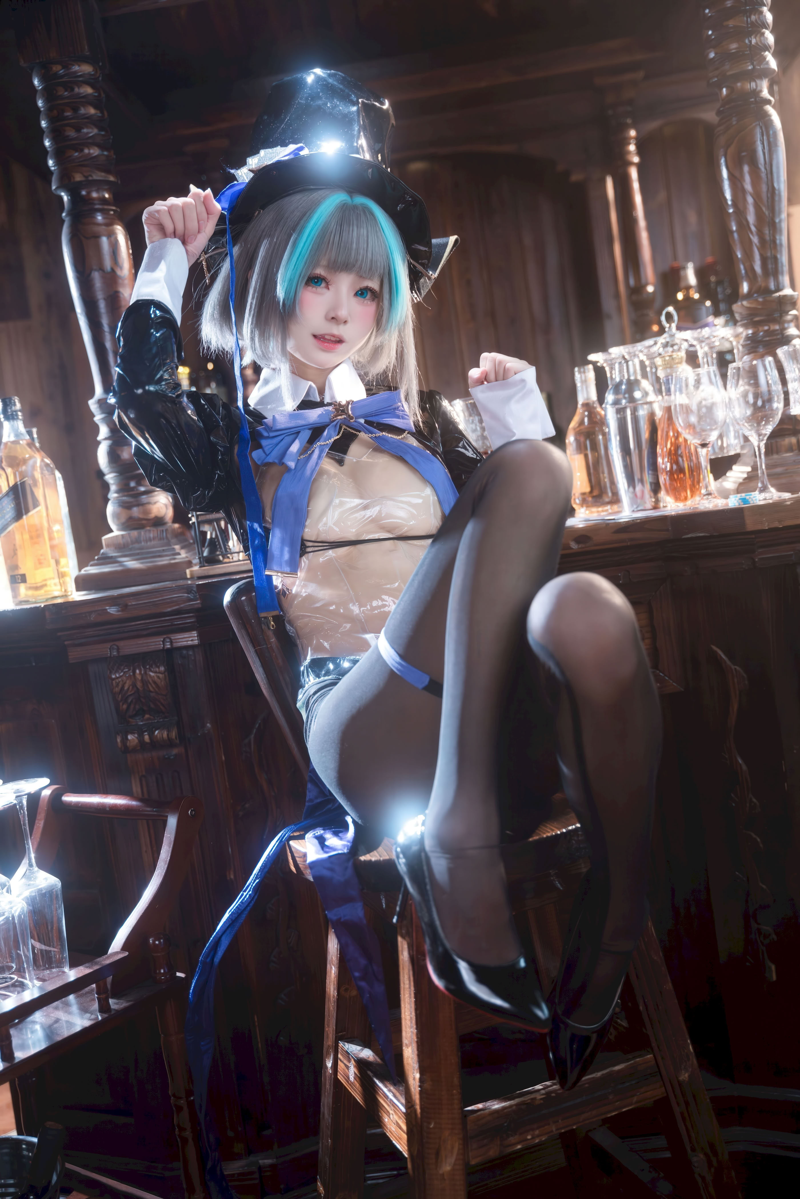 Nine Seven Meow Azur Lane Cheshire Bunny