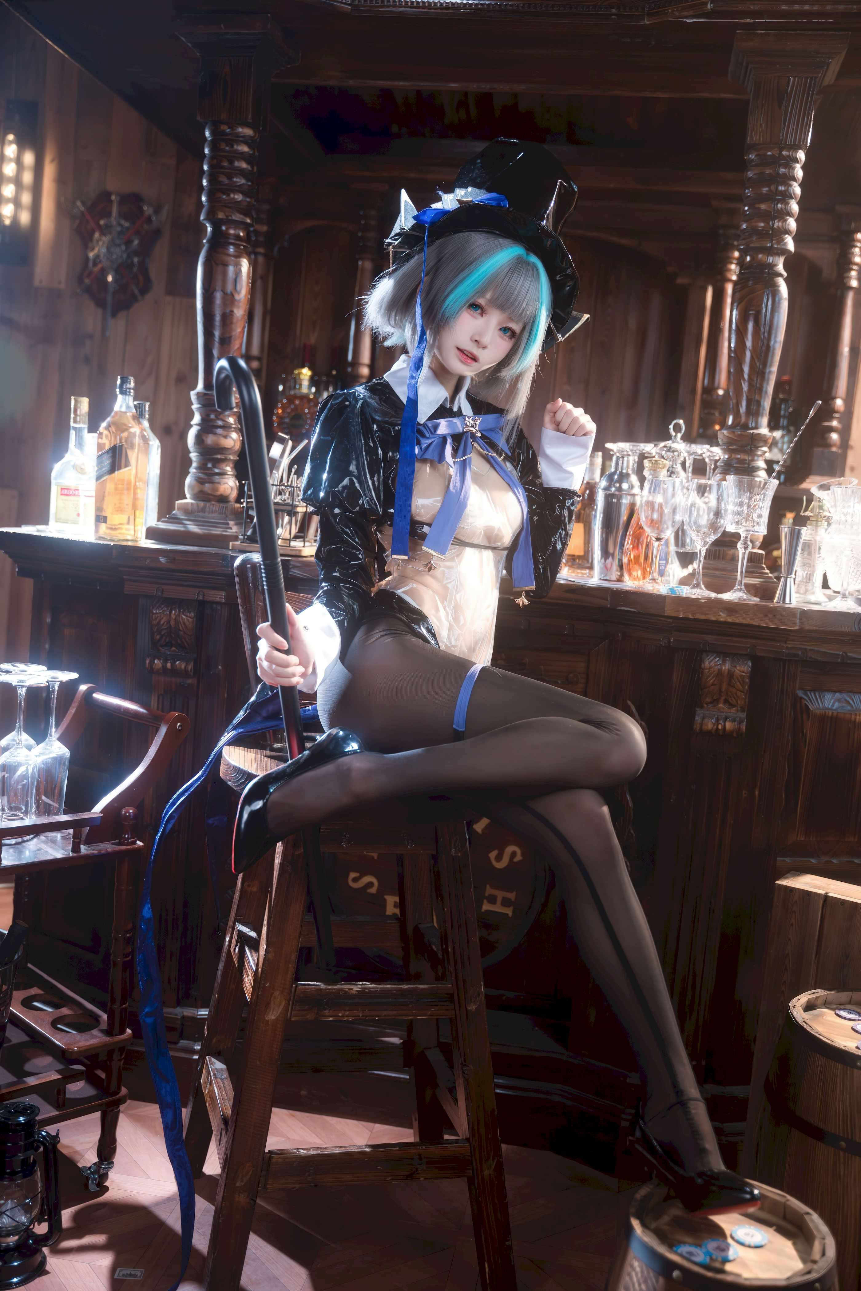 Nine Seven Meow Azur Lane Cheshire Bunny